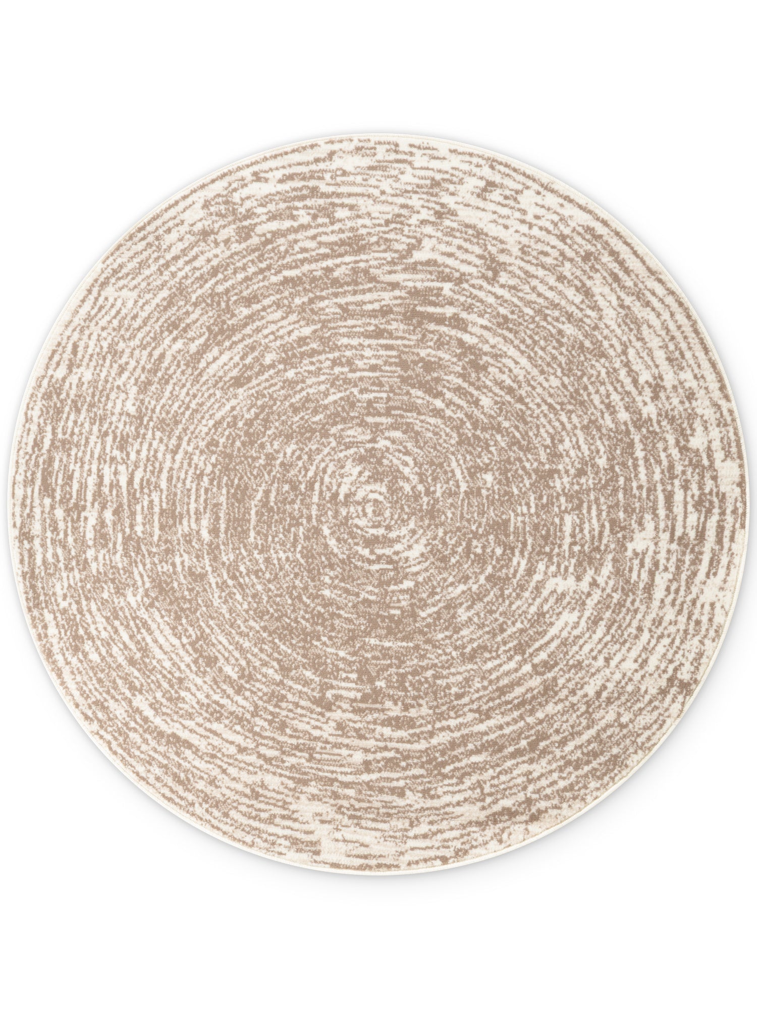 FLORIA RUND MATTA - KRÄM-BEIGE 106258