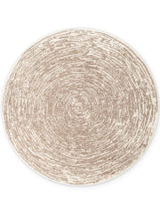 FLORIA RUND MATTA - KRÄM-BEIGE 106258