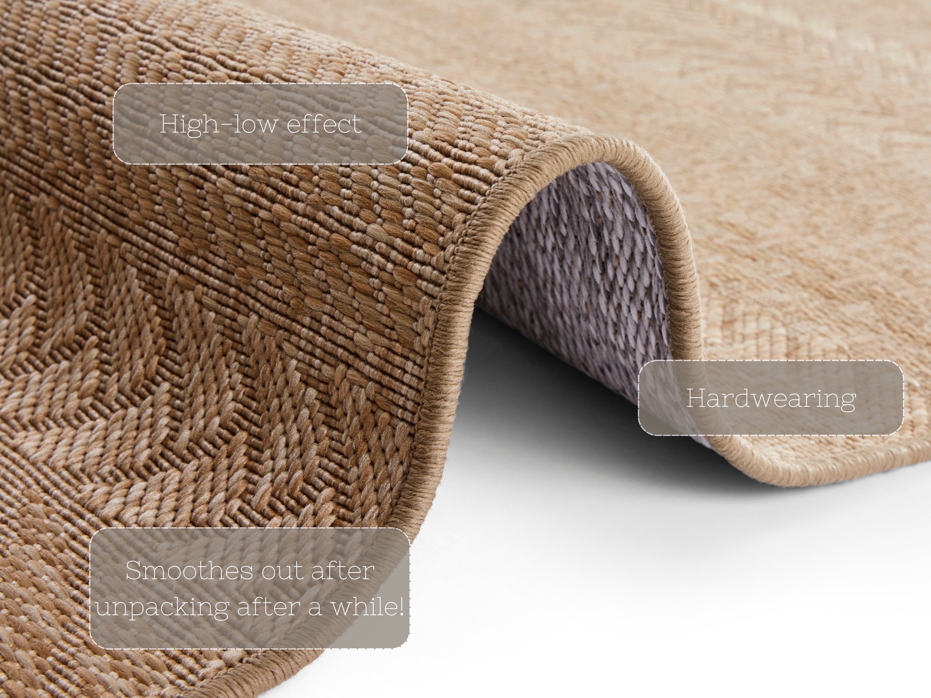 HANSE HOME FOREST MATTA, BEIGE-BRUN 103995