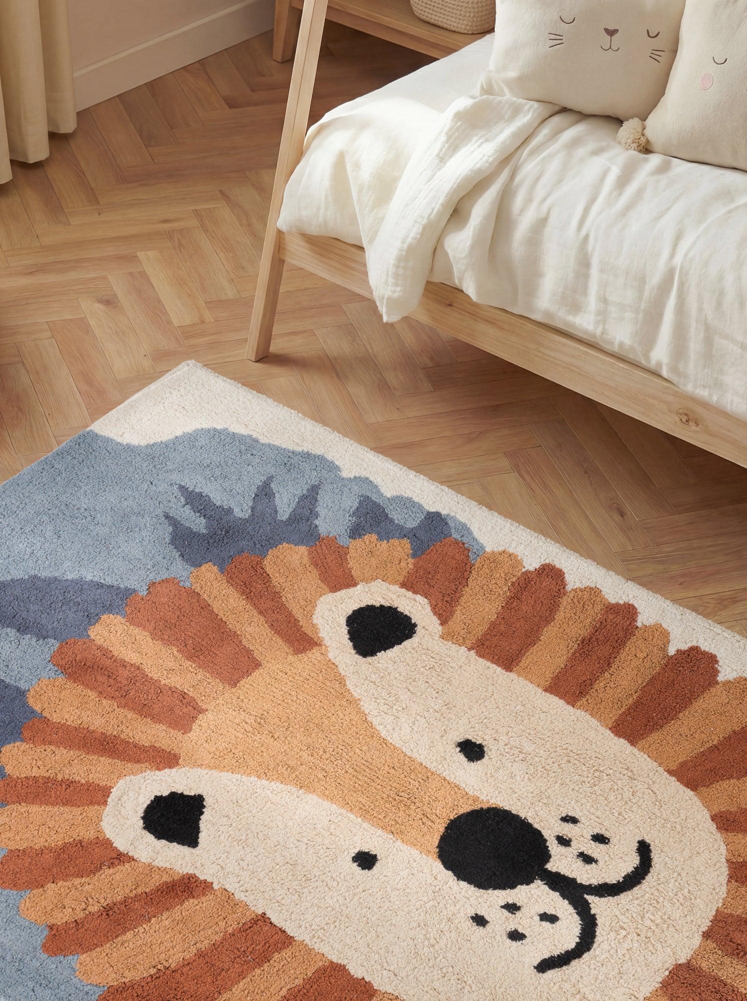 SNUGGLE BØRNETÆPPE, SAMBA CREME MULTI