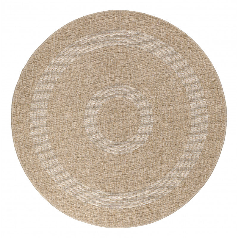 CAMILLA RUND UTOMHUSMATTA, 0886 BEIGE