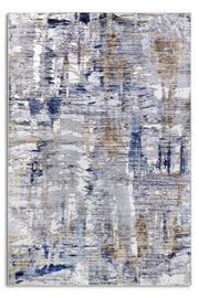 IMAGINATION MATTA MÖRKBLÅ BEIGE - 106035