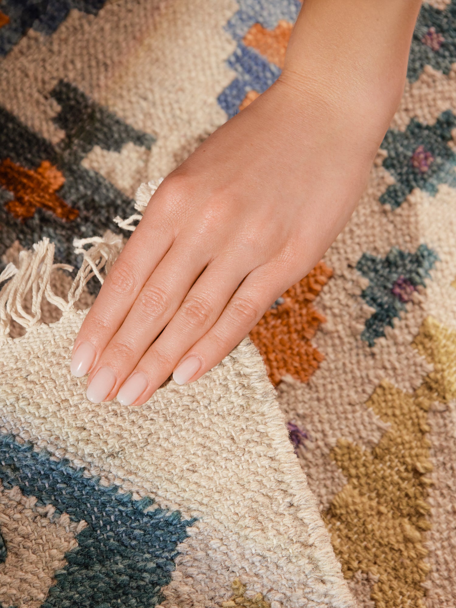 HANSE HOME KAMAL - AFGHAN KELIM MATTA, 106242 CREAM-MULTI