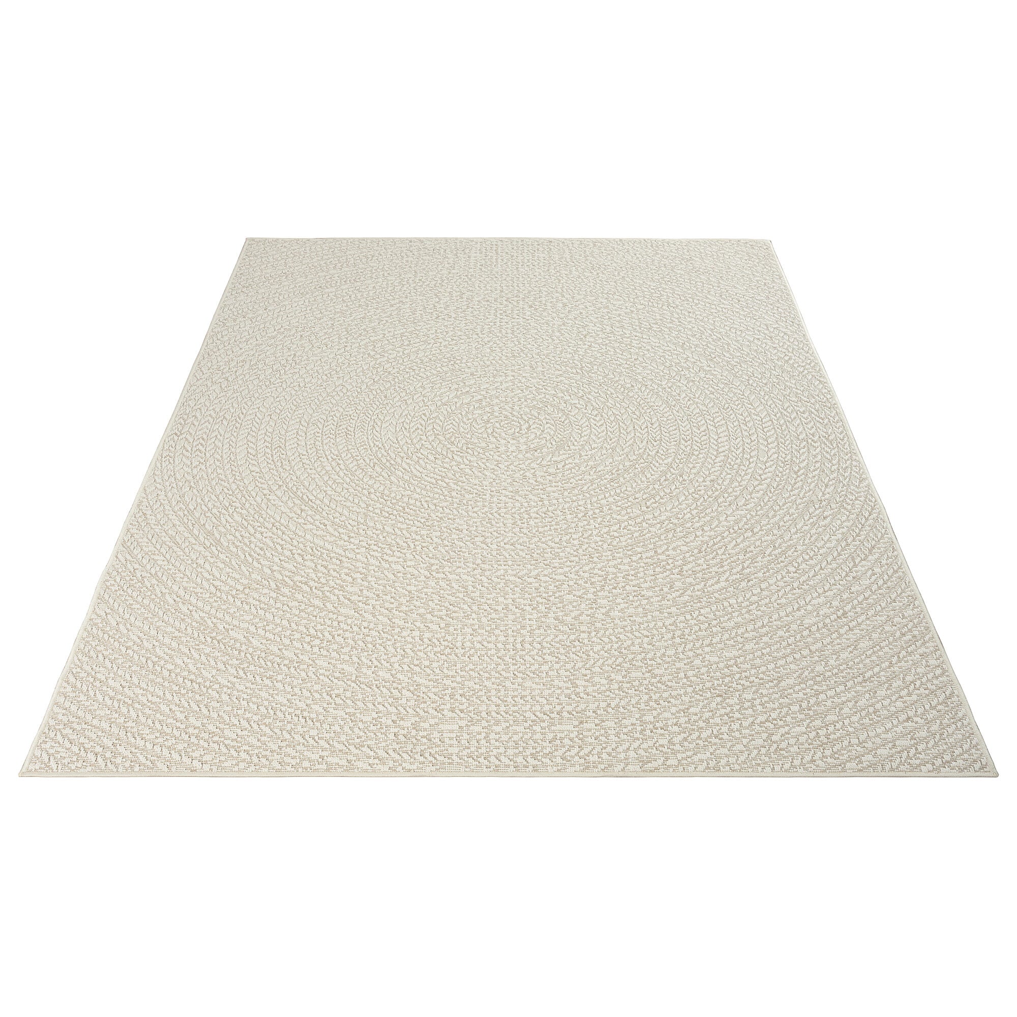 KENZY FLADVÆVET TÆPPE, 5004 167-CREME