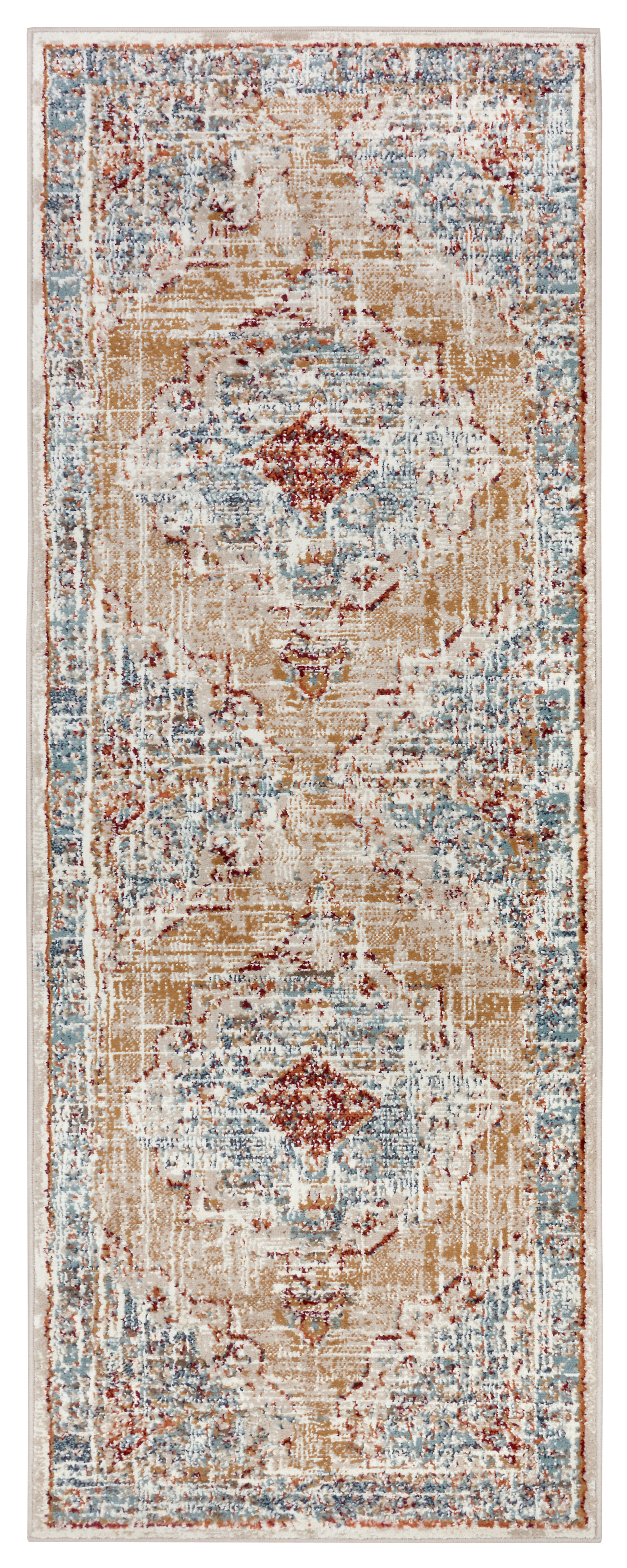 LUXOR MATTA BEIGE-BLÅ 105645