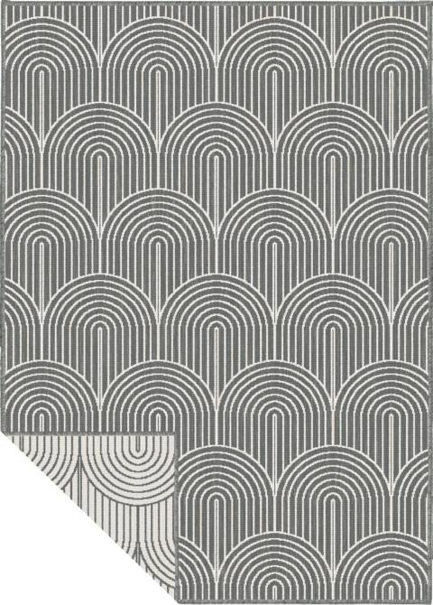 Plattvävd vändbar matta Pangli, silver 105851