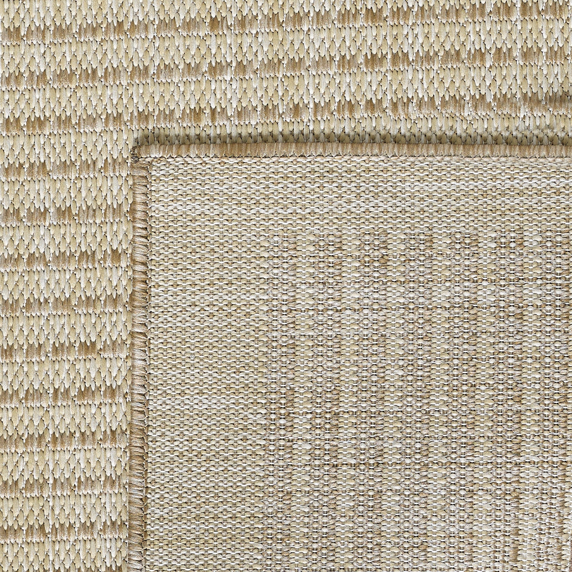 GIZA PLATTVÄVD MATTA BEIGE - 1410