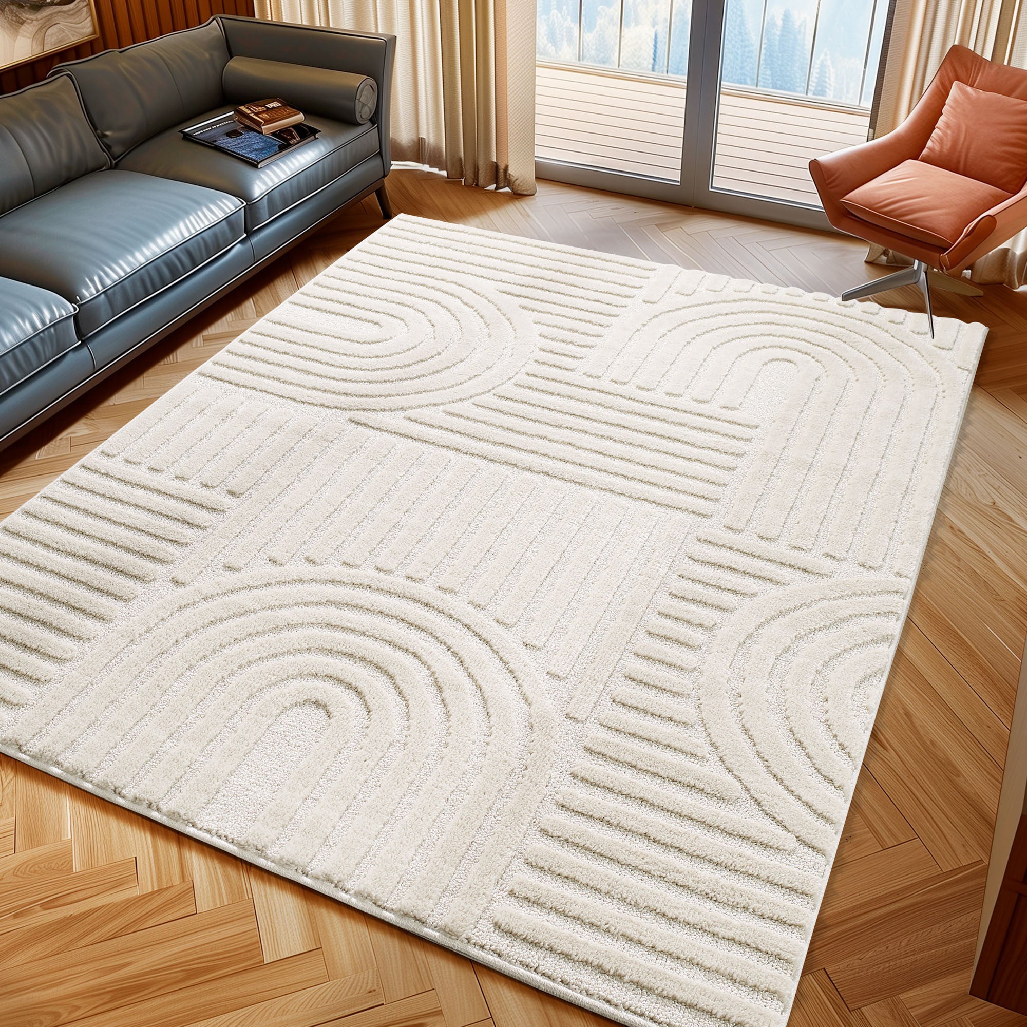 ART MODERN CARPET CREAM - 1121