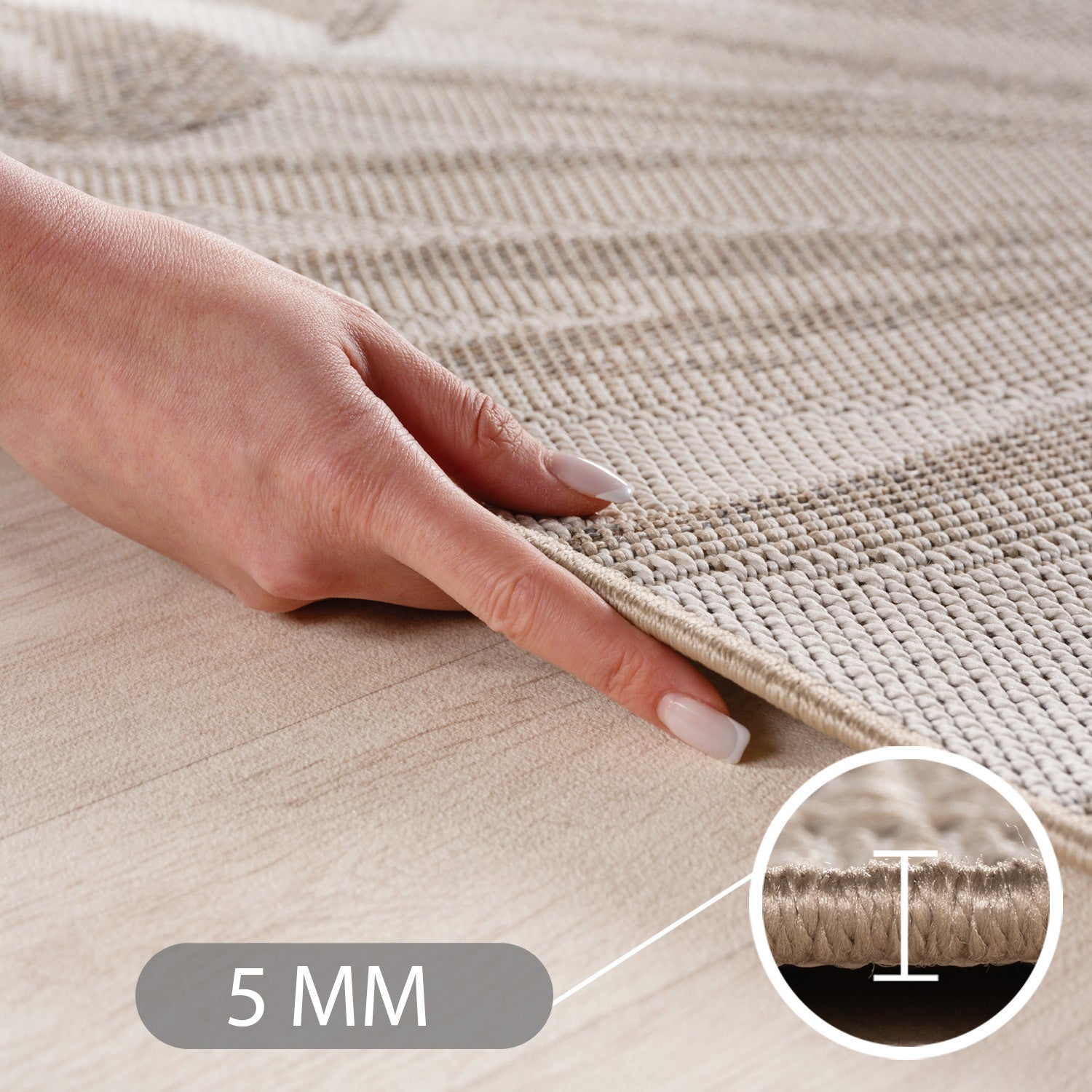 DELTA UTOMHUSMATTA, 1302 BEIGE