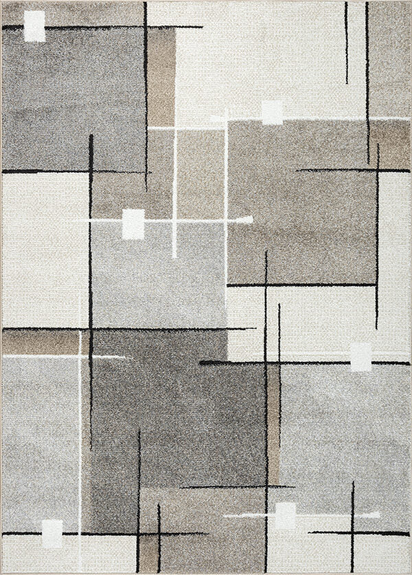 THALES MODERNE TÆPPE, 6102 957-BEIGE