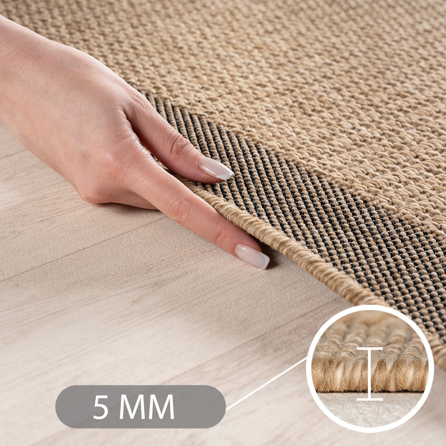 TIMAR UTOMHUSMATTA, 1402 BEIGE