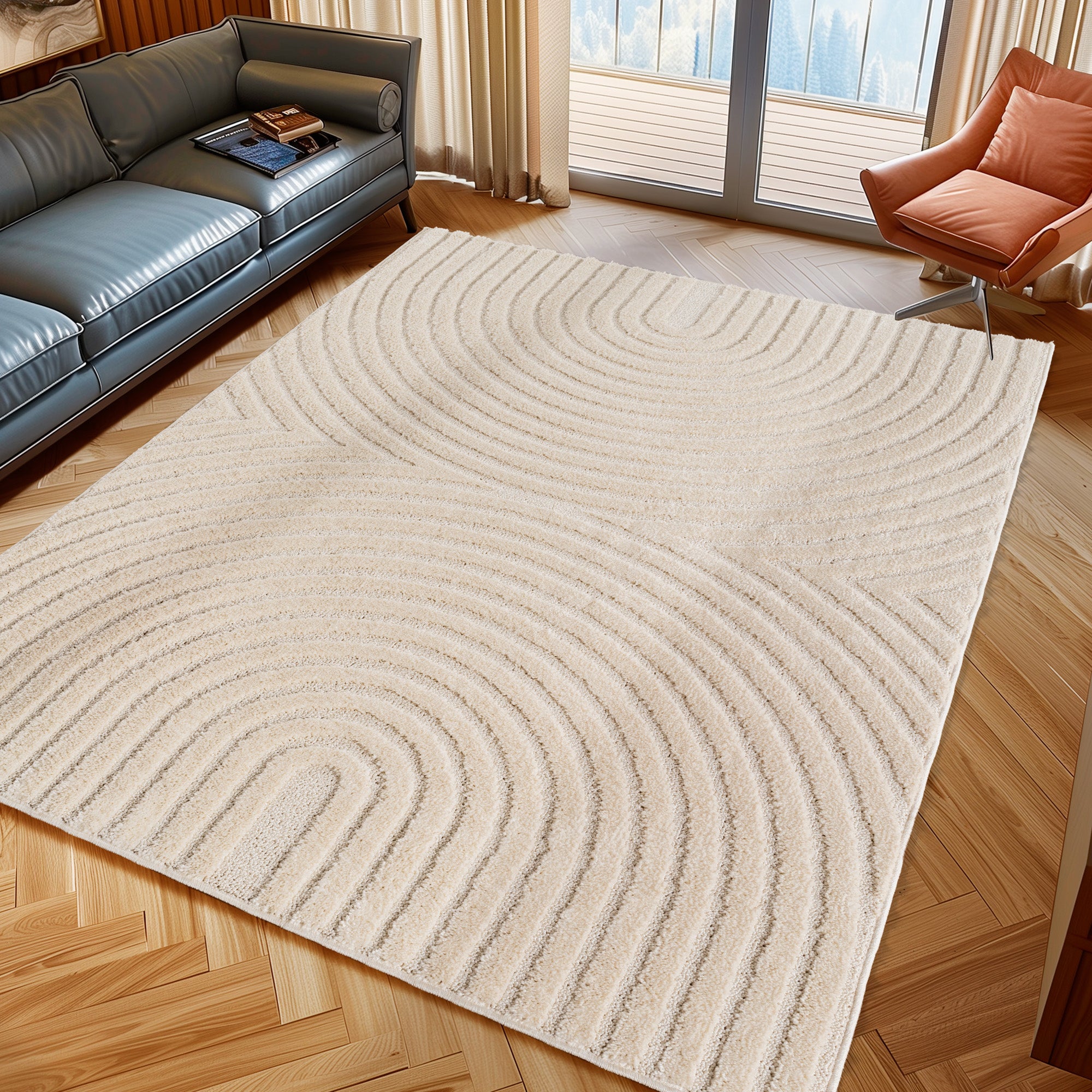 ART MODERN CARPET CREAM - 1122