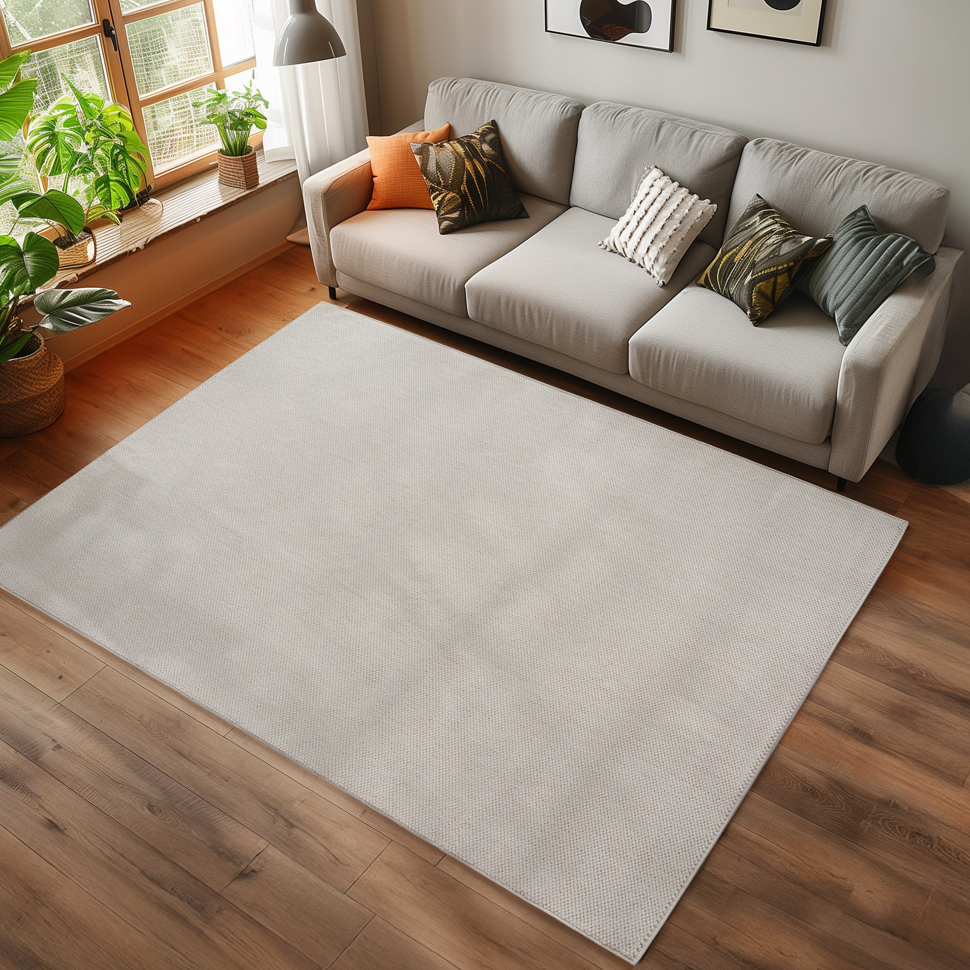 HENIX MODERN MATTA, 2200 KRÄMFÄRGAD