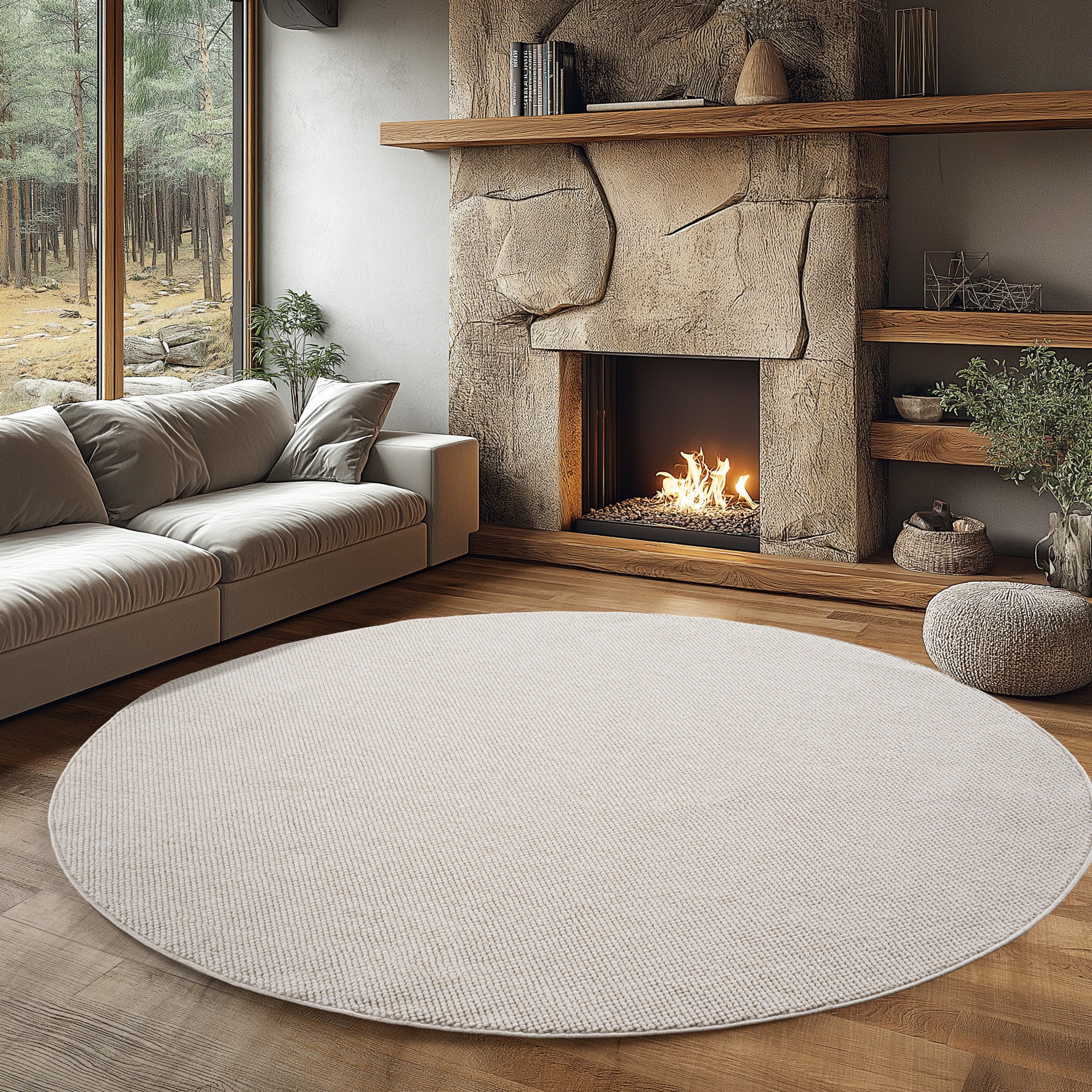 HENIX MODERN MATTA, 2200 KRÄMFÄRGAD