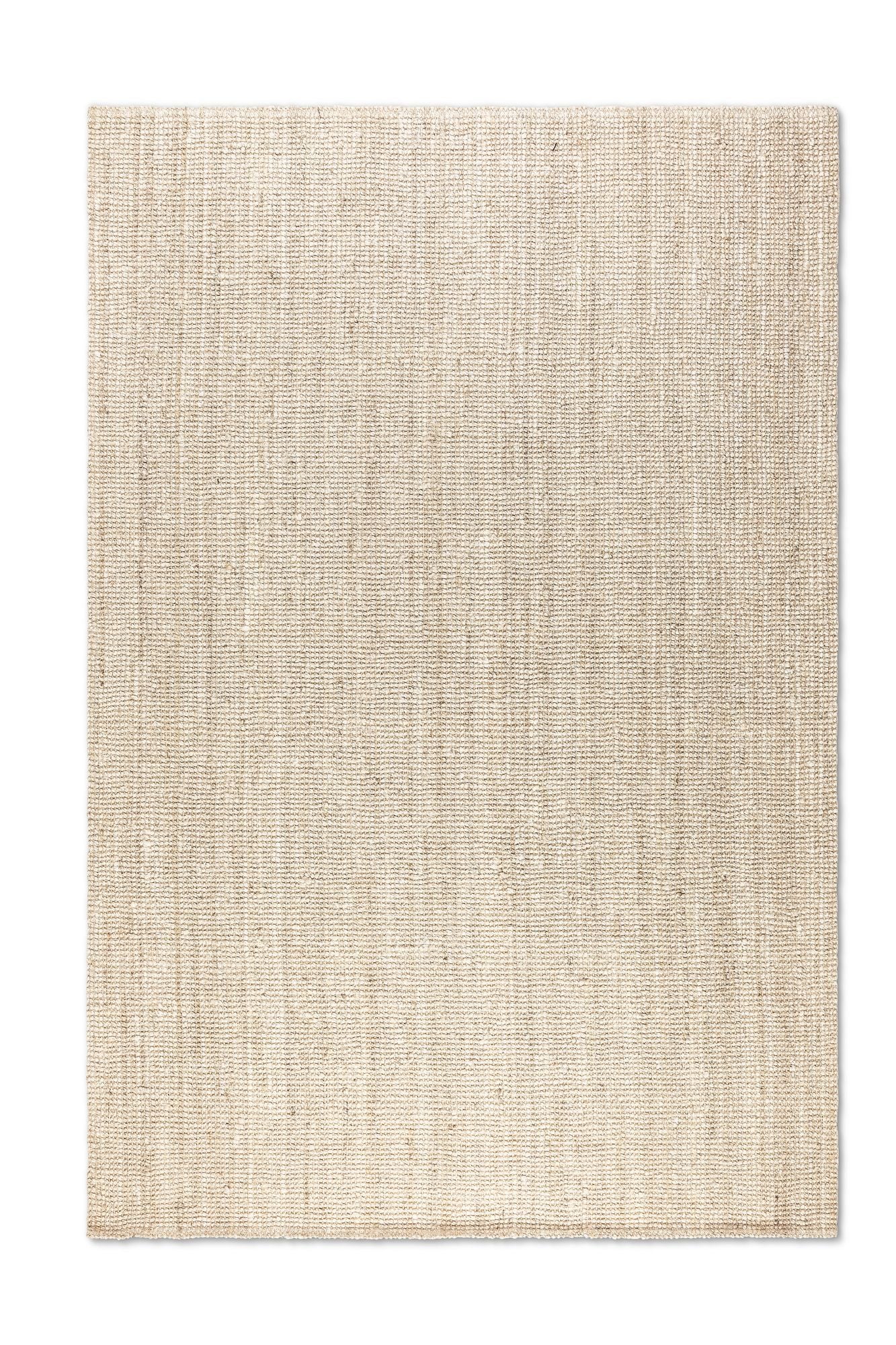 BOUCLE JUTEMATTA, ELFENBENSVIT - 105973