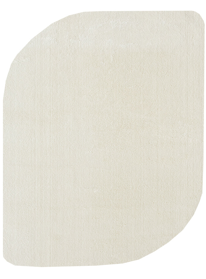 LOFT ENSFARVET TÆPPE, 46 60-CREME