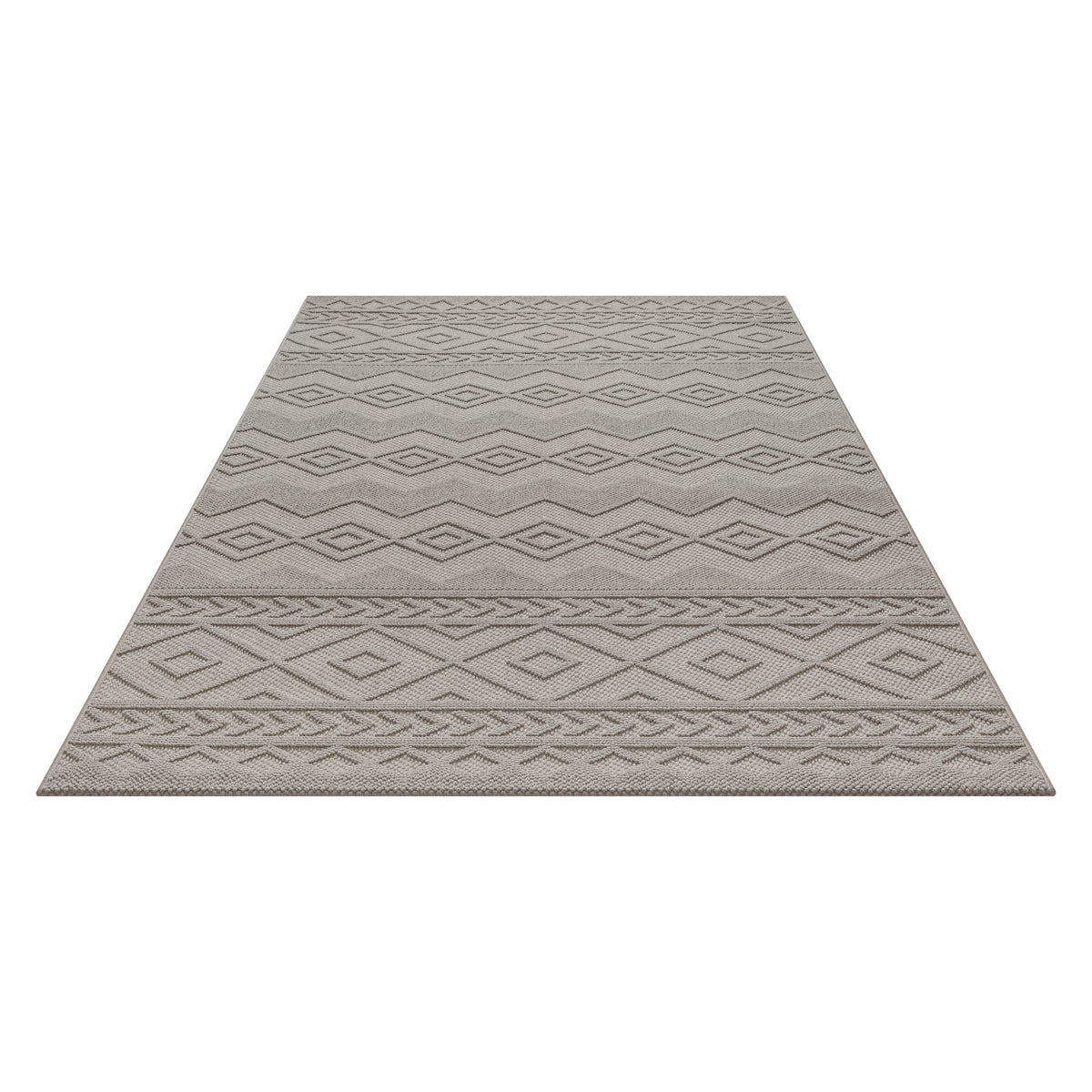 MIRA FLADVÆVET TÆPPE, 7513 170-BEIGE