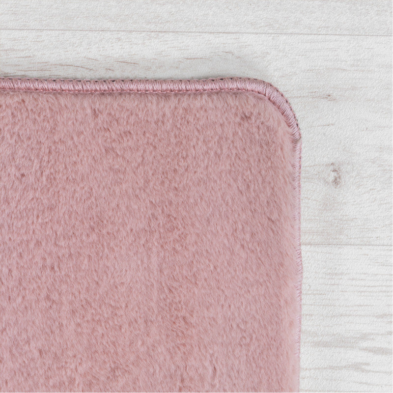 JOIE ENFÄRGAD TVÄTTBAR MATTA, 400 ROSA
