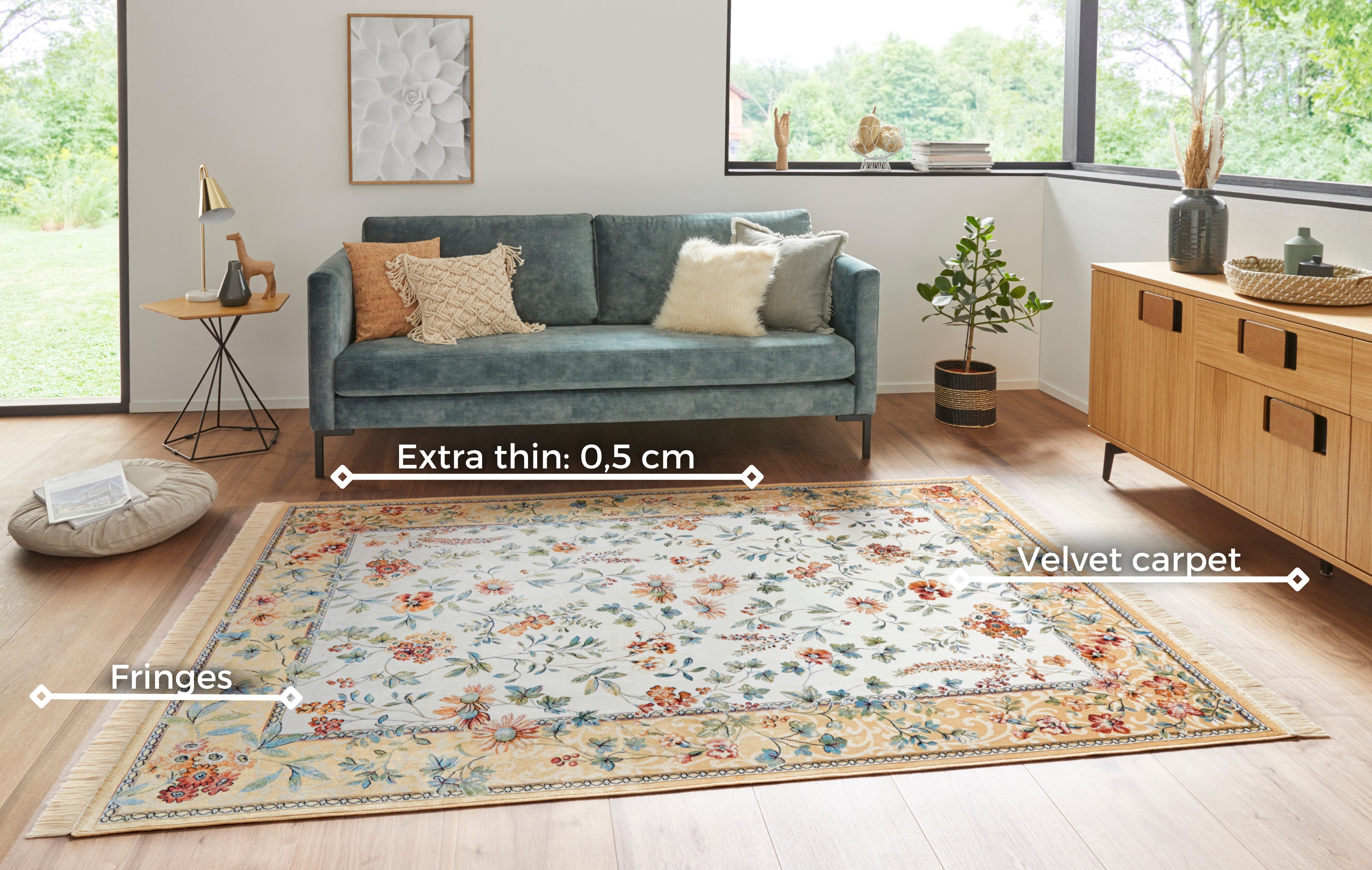 HANSE HOME NAVEH MATTA, KRÄM-MANDRÄKT 104375