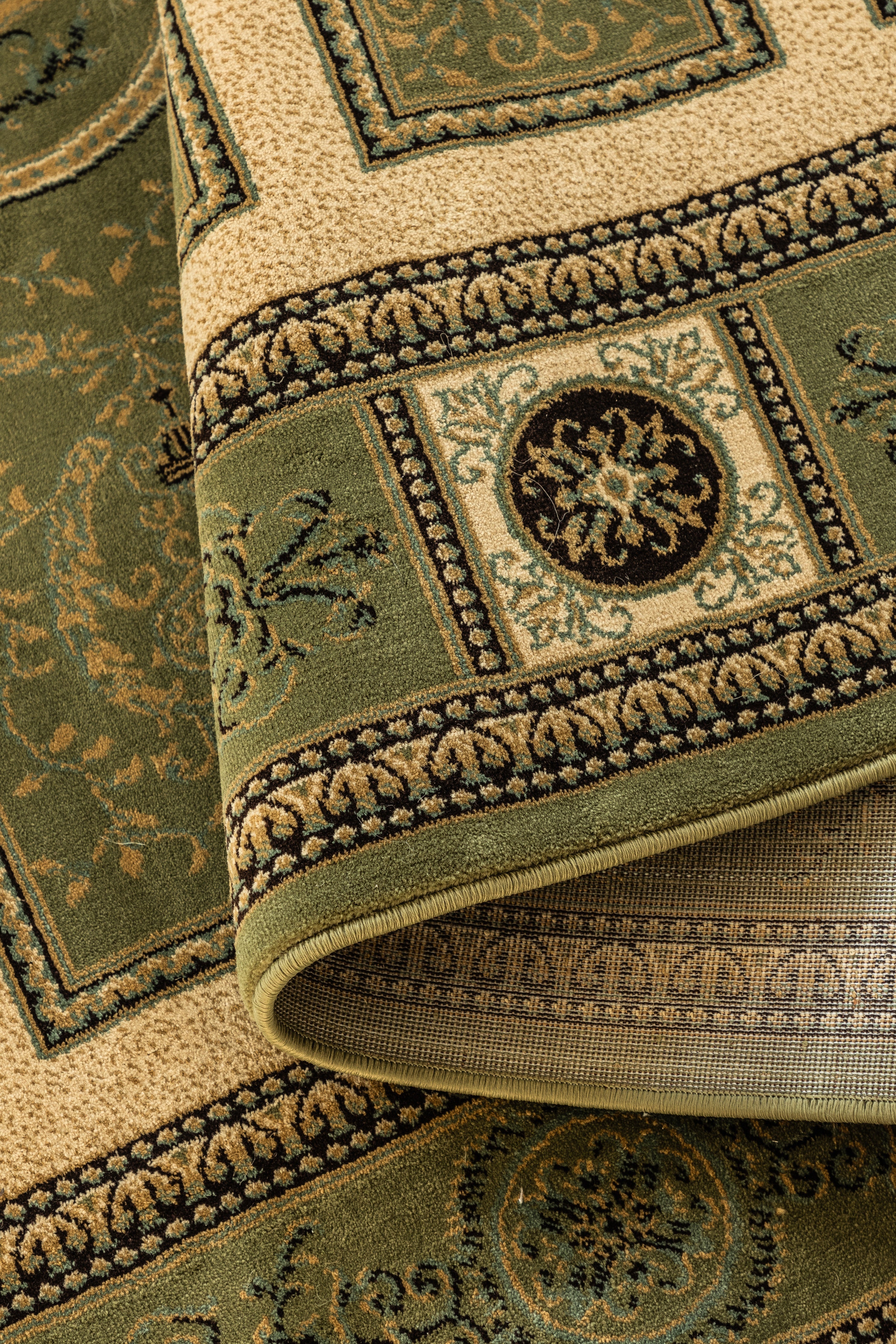 HANSE HOME HERAT - ORIENTALSK MATTA, OLIVGRÖN-KRÄMFÄRGAD - 105991