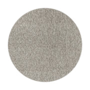 NIZZA PLATTVÄVD RUND MATTA, 1800 BEIGE