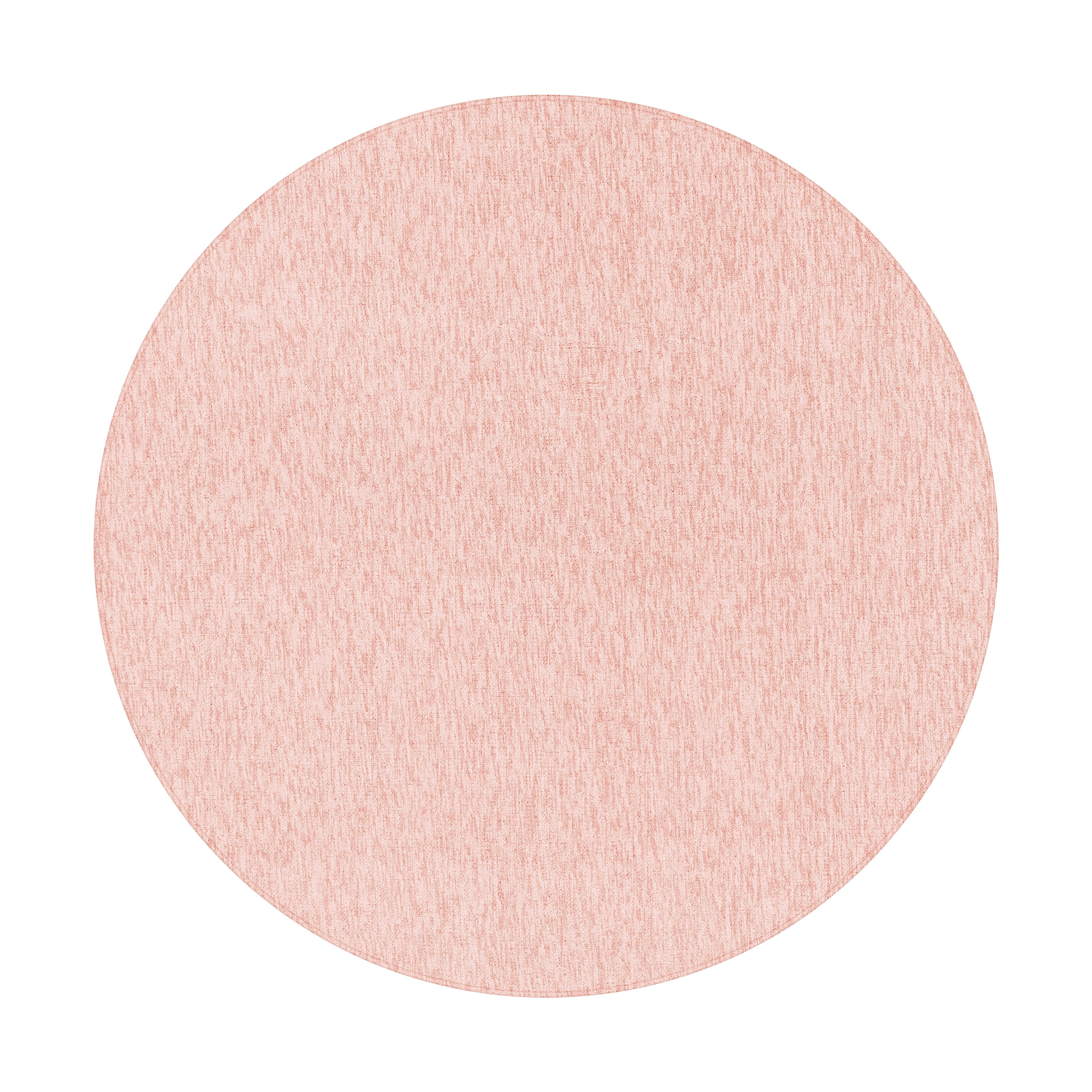 NIZZA FLATWOVE RUND MATTA, 1800 ROSE