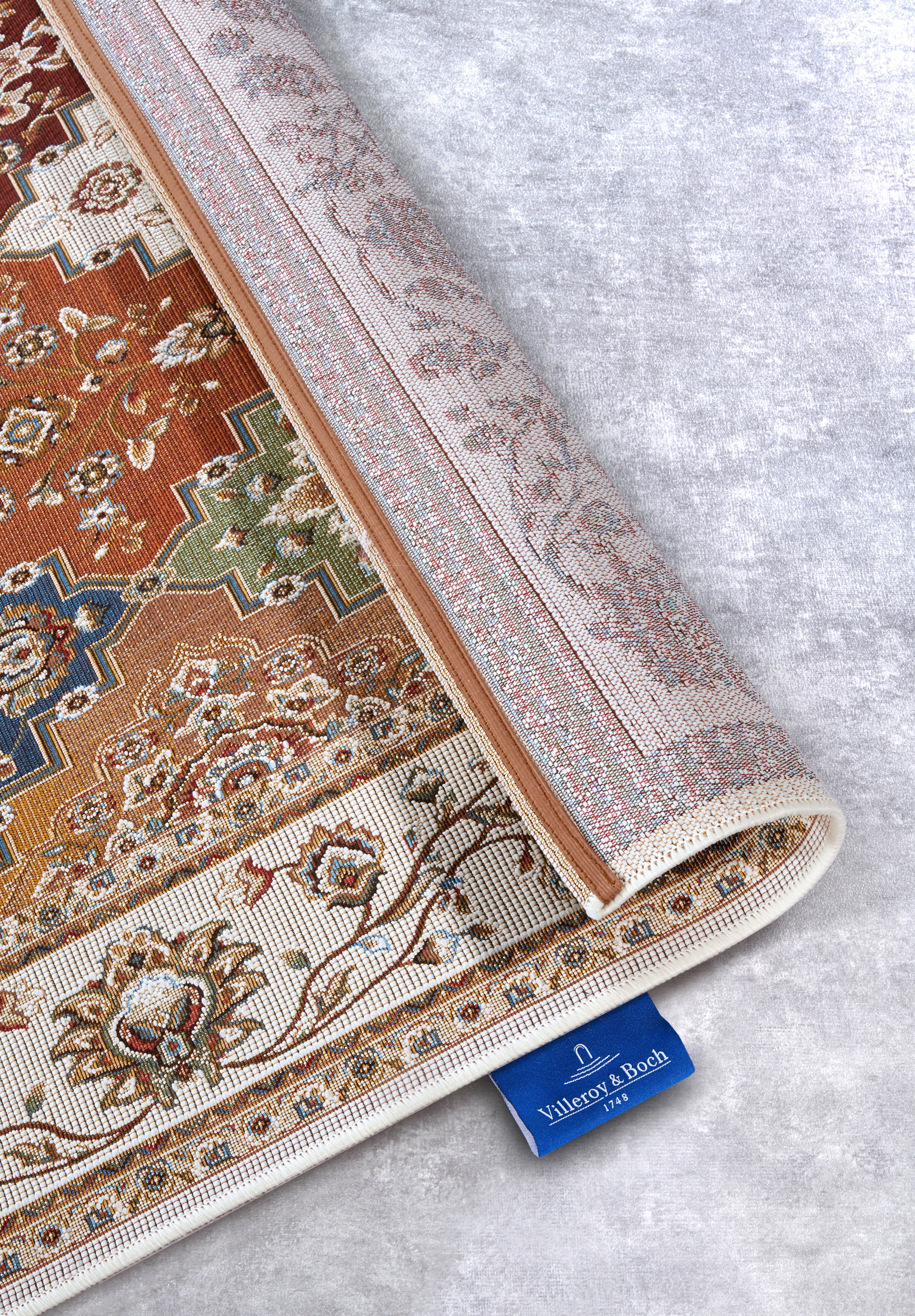VILLEROY &amp; BOCH 106056 - INOMHUS- OCH UTOMHUSMATTA, PIERRE CREME-MULTI