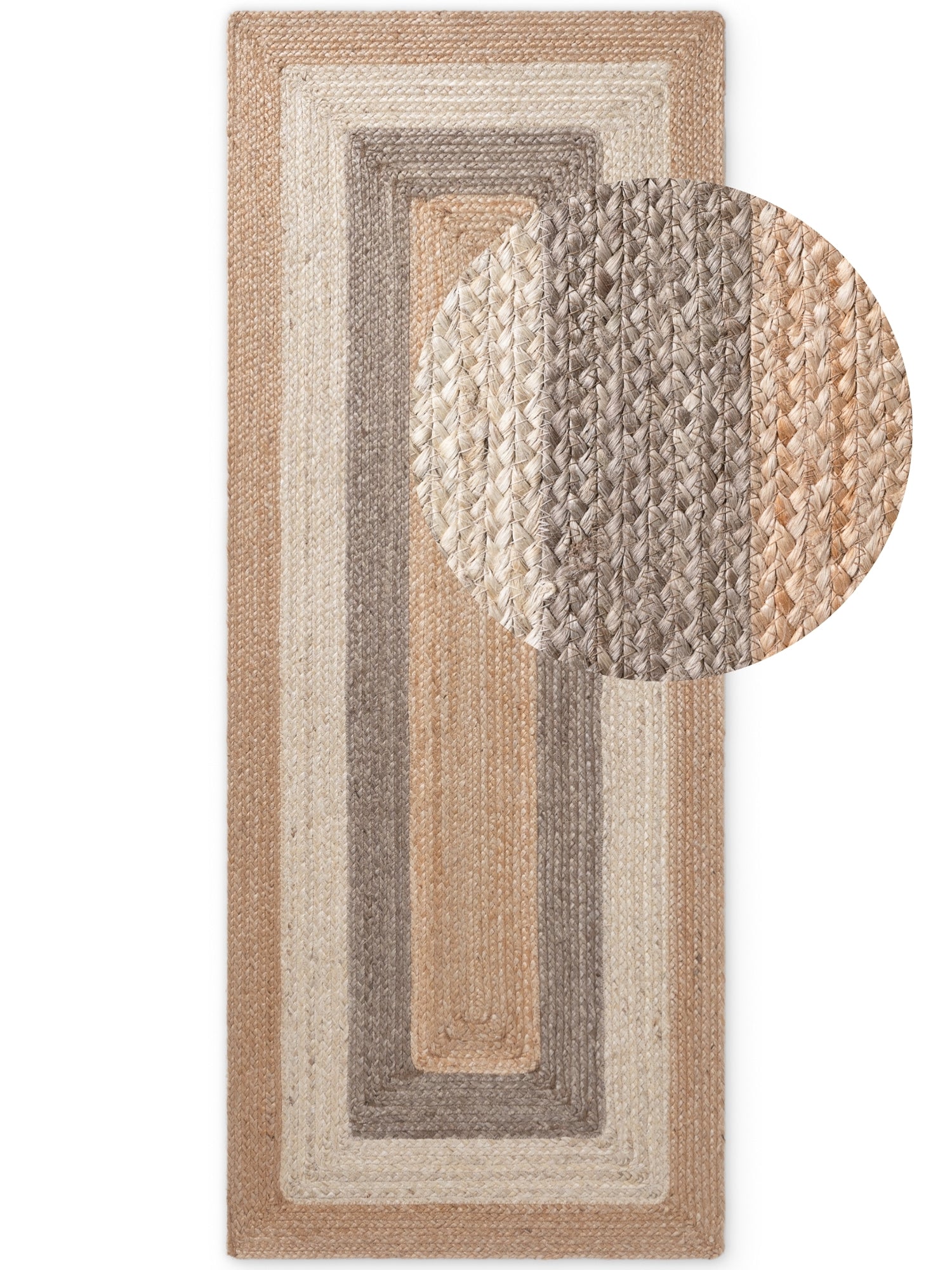 JUNO JUTE-MATTA FUSION, NATUR GULD MULTI