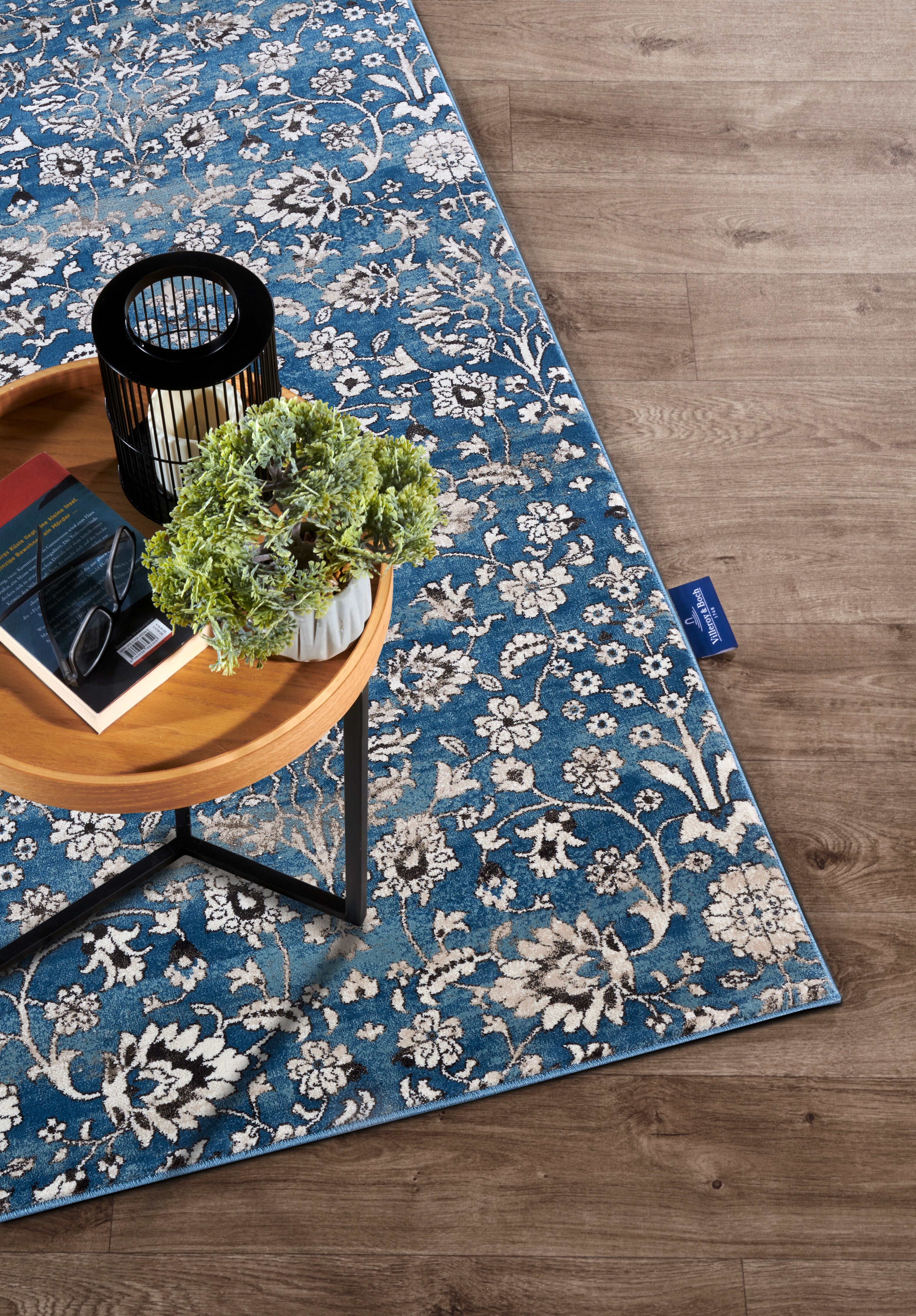 VILLEROY &amp; BOCH 106119 ORIENTALISK MATTA, ERNEST BLÅ-KRÄM