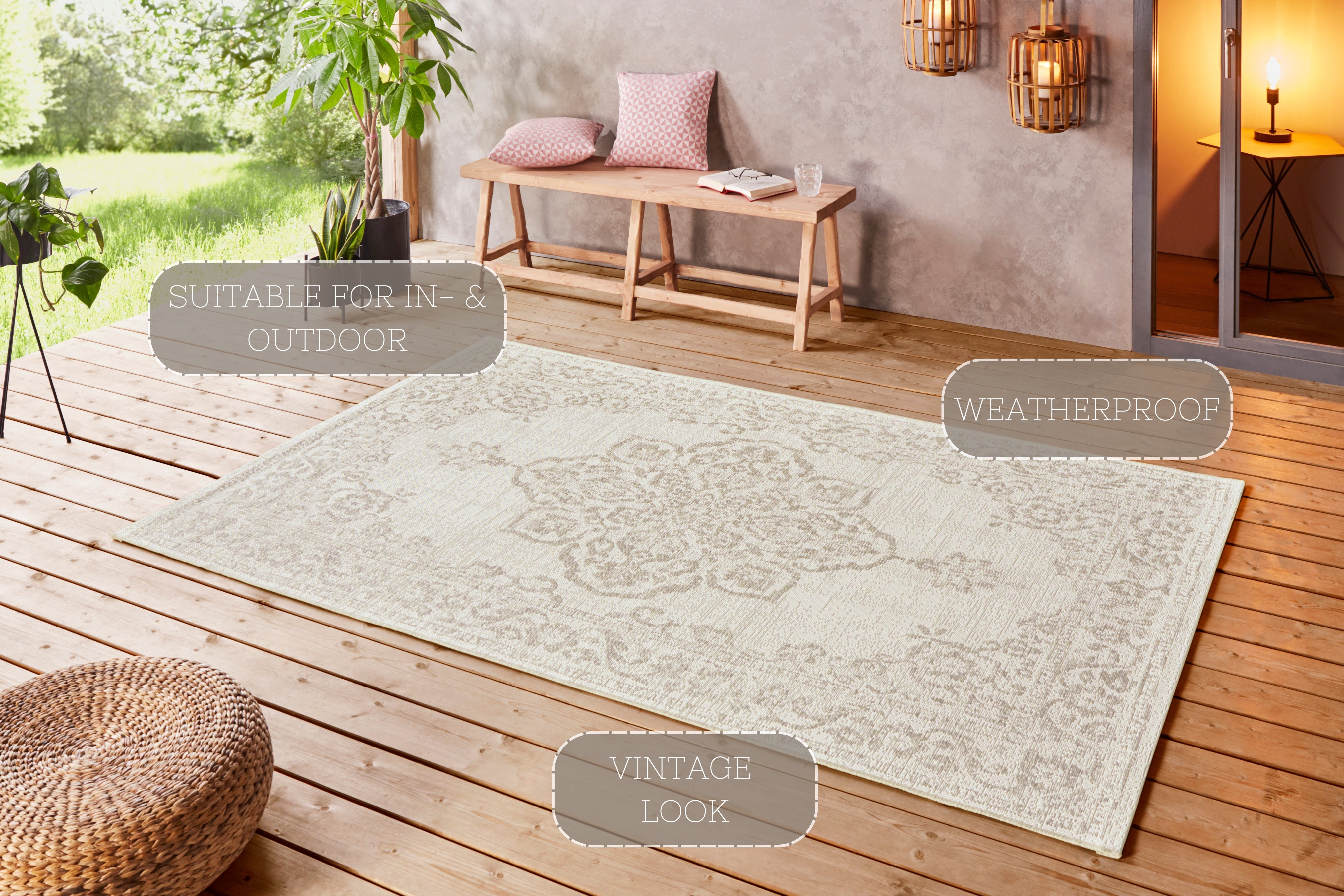 HANSE HOME BEACH MATTA, CRÈME-BEIGE 103854