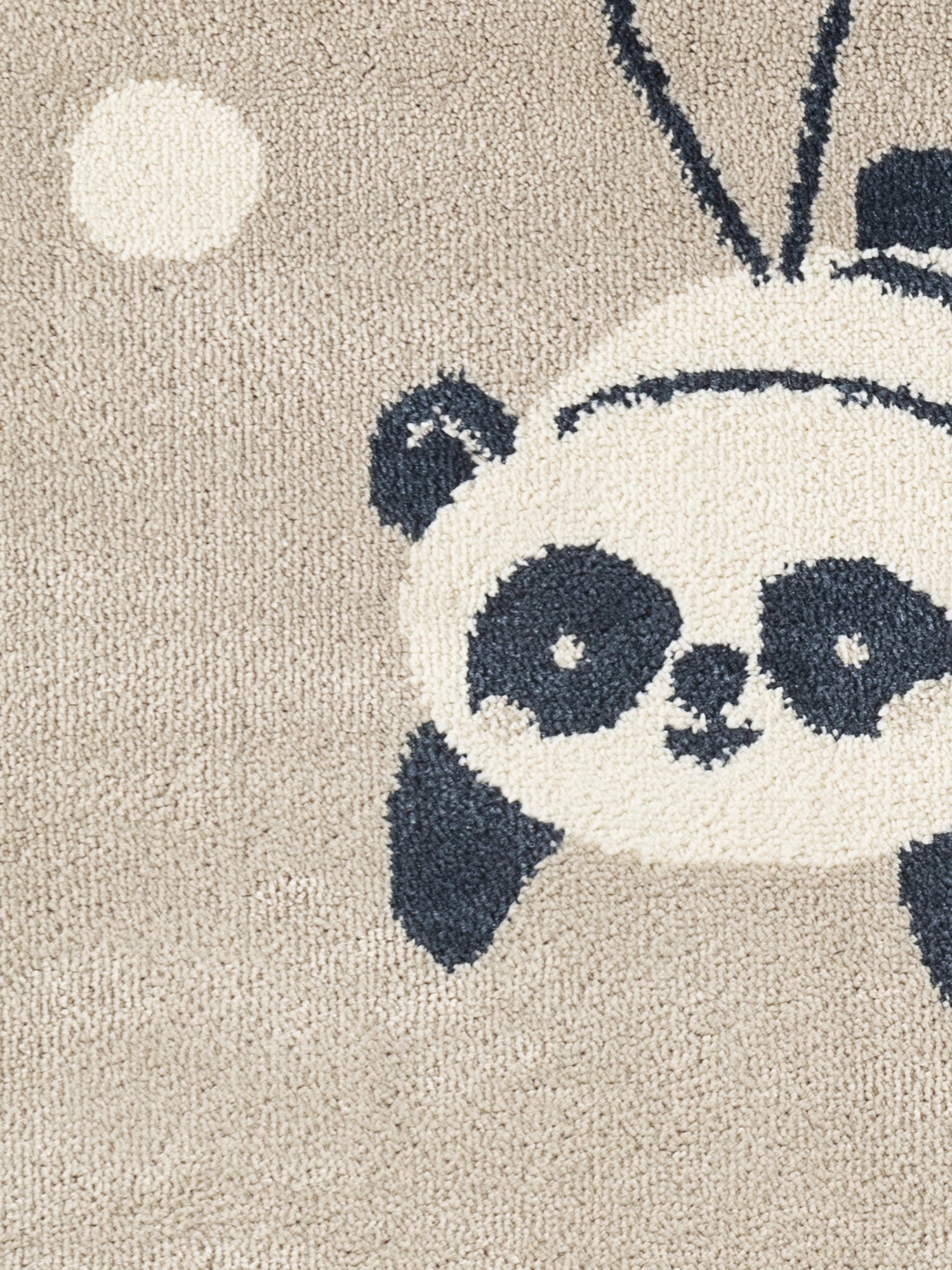 SAGOFILT FÖR BARN DRÖMMIG PANDA, BEIGE MULTI
