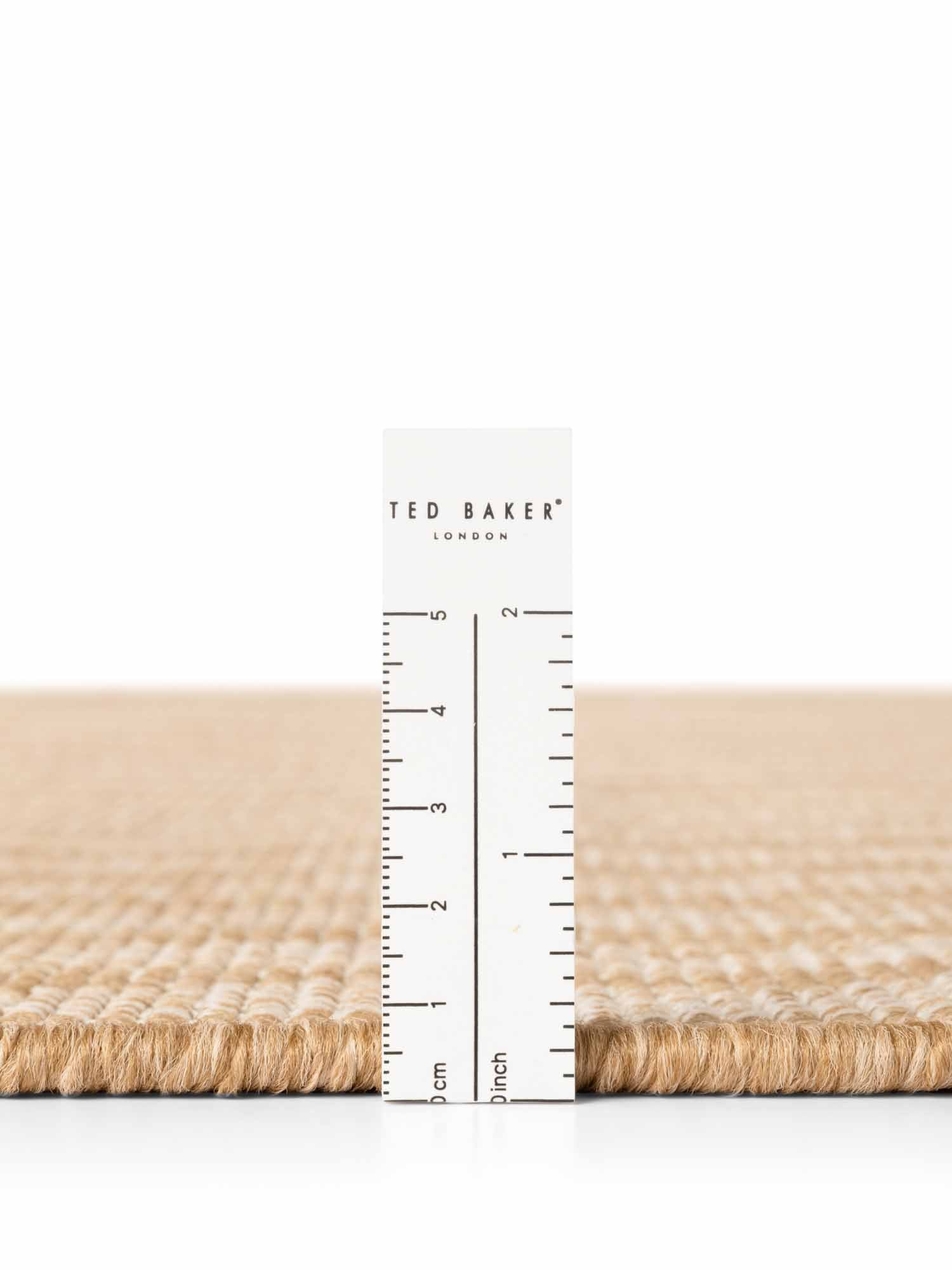TED BAKER HARINGEY FLATWOVE-MATTA, LINLEY JUTE-VIT