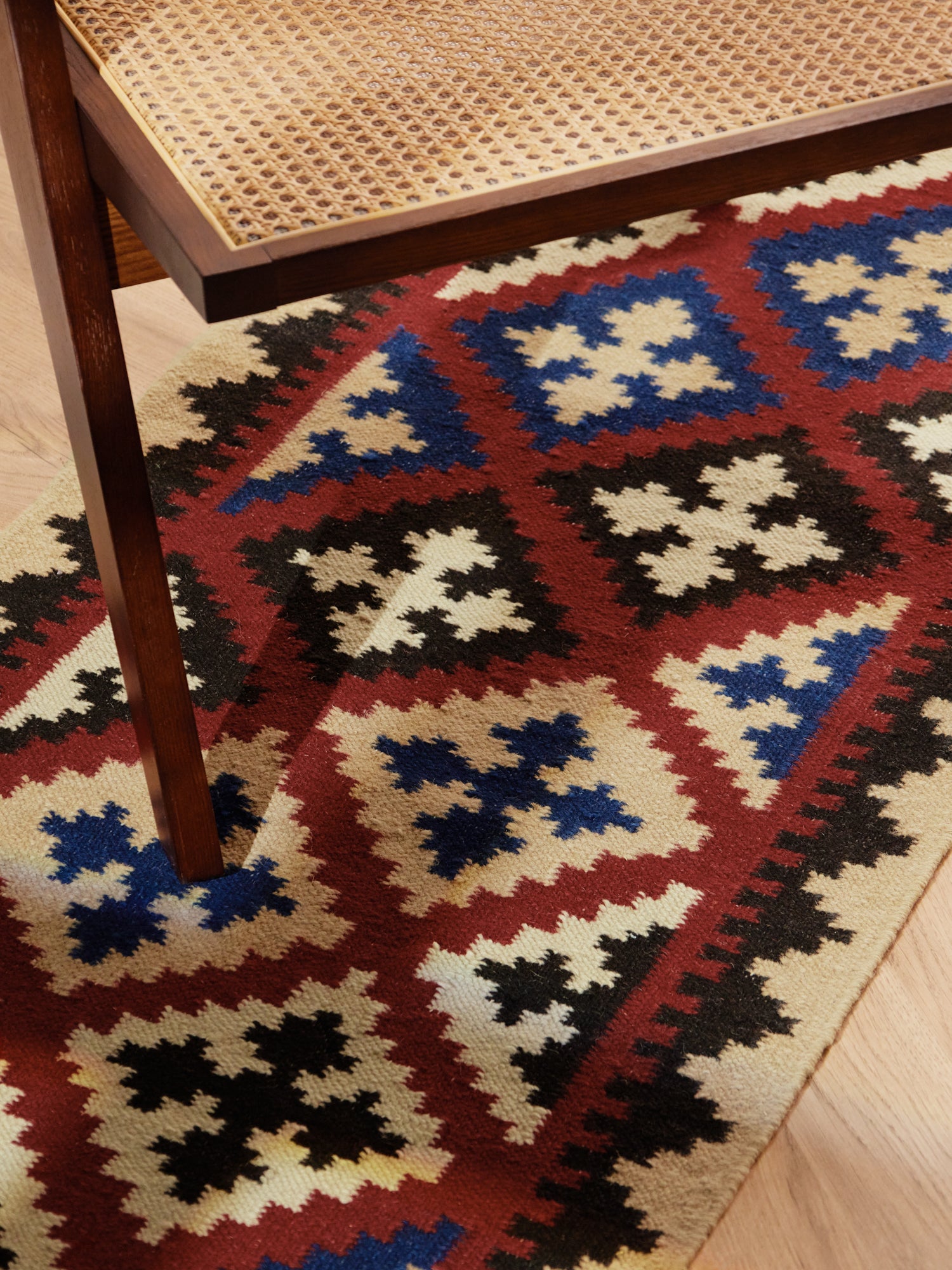 HANSE HOME KAMAL - AFGHAN KELIM MATTA, 106241 CREAM-MULTI