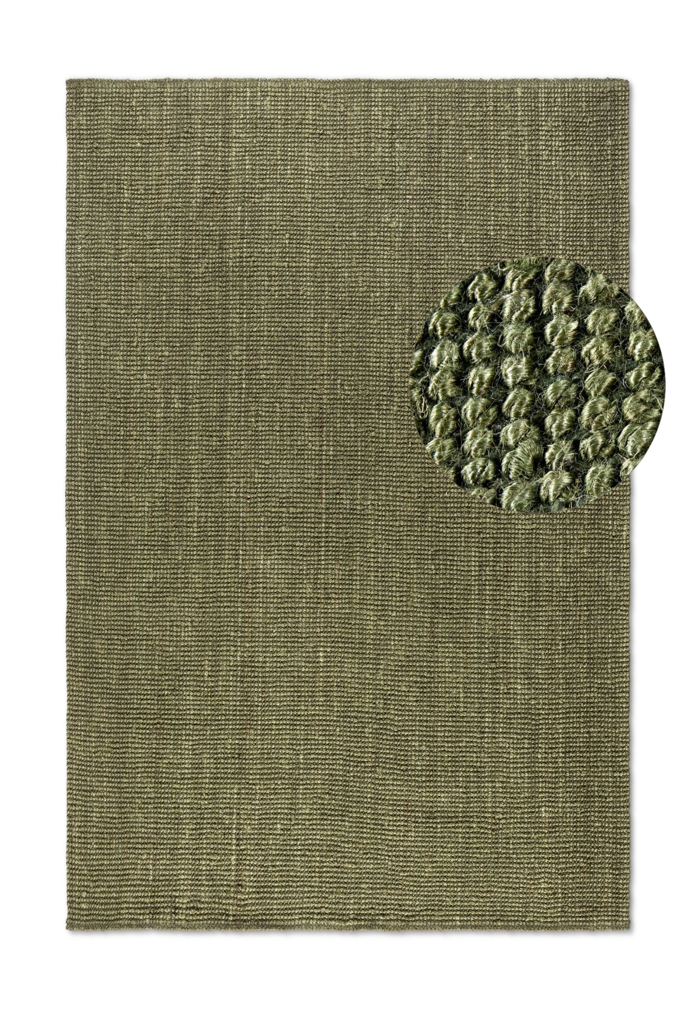 BOUCLE JUTE MATTA, JUNGLE GREEN - 105977