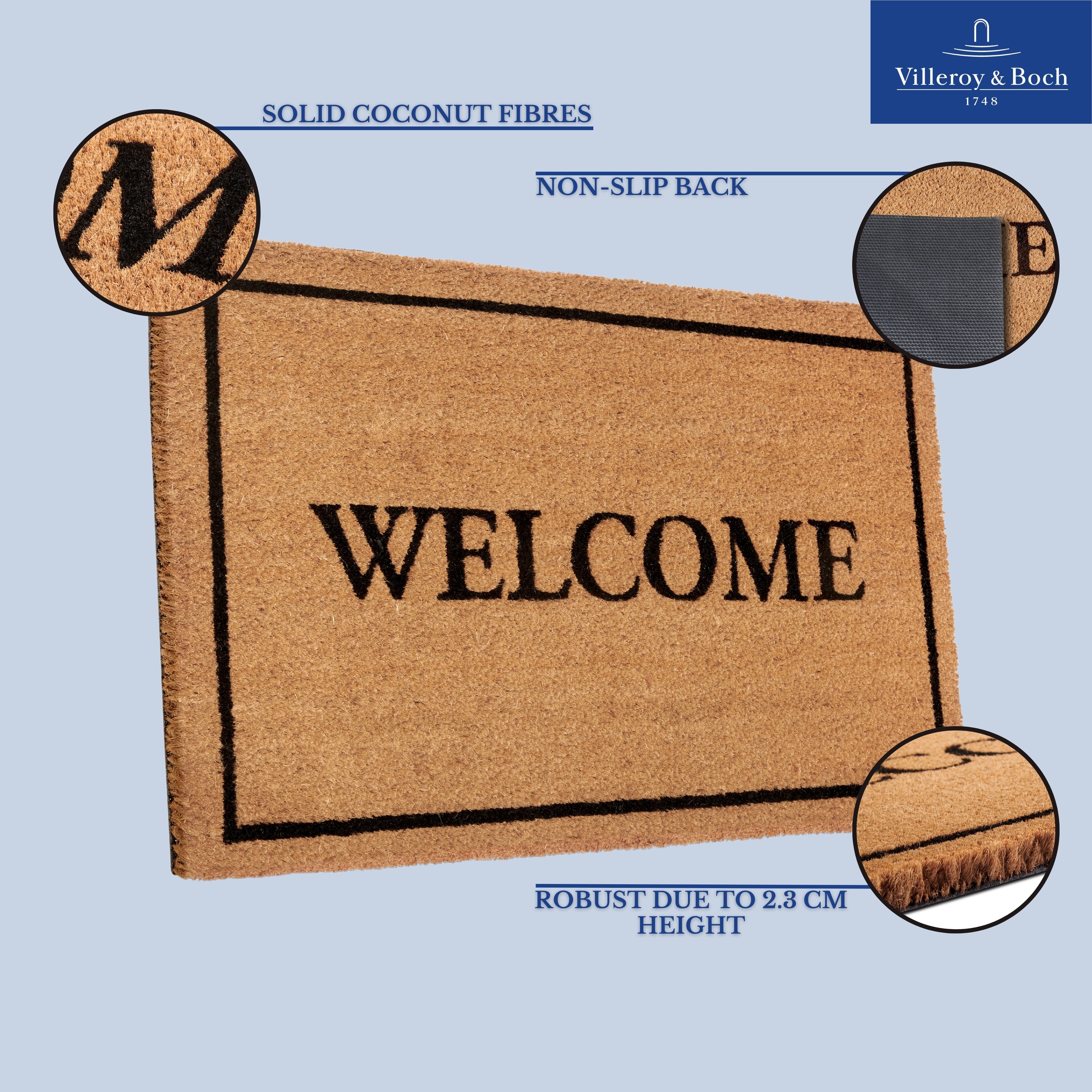 VILLEROY &amp; BOCH 106116 DÖRRMATTA, COCOS PORTE CAROLINE