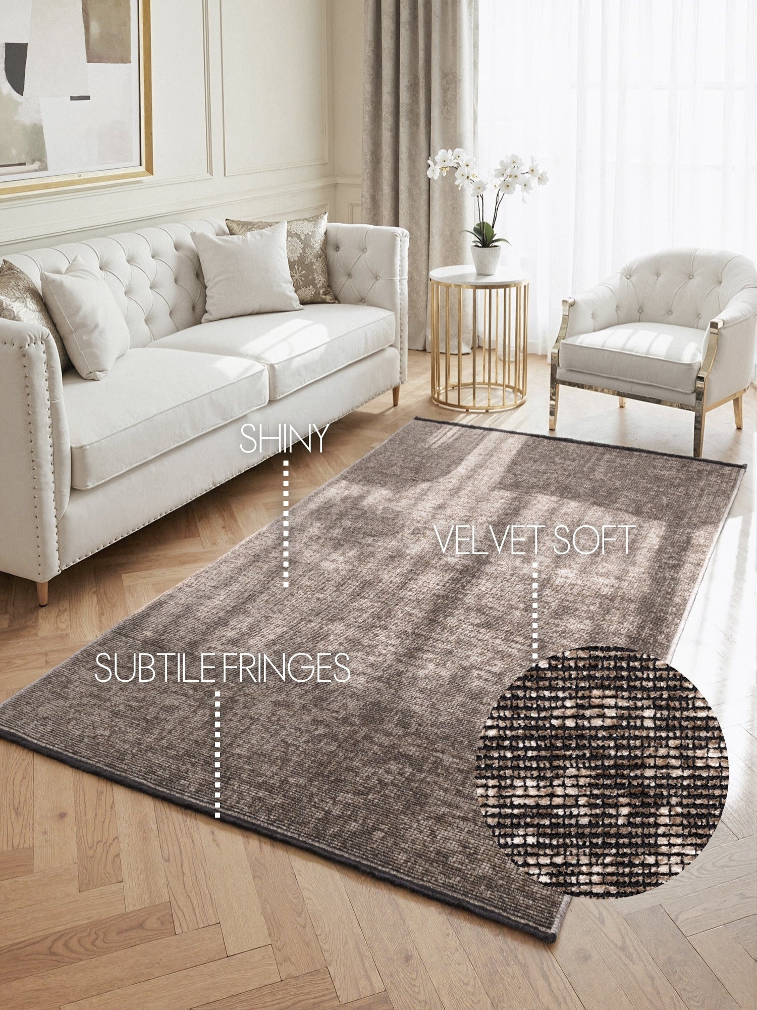 PRISMA KORT LAGGIGT MATTA, BEIGE 106312