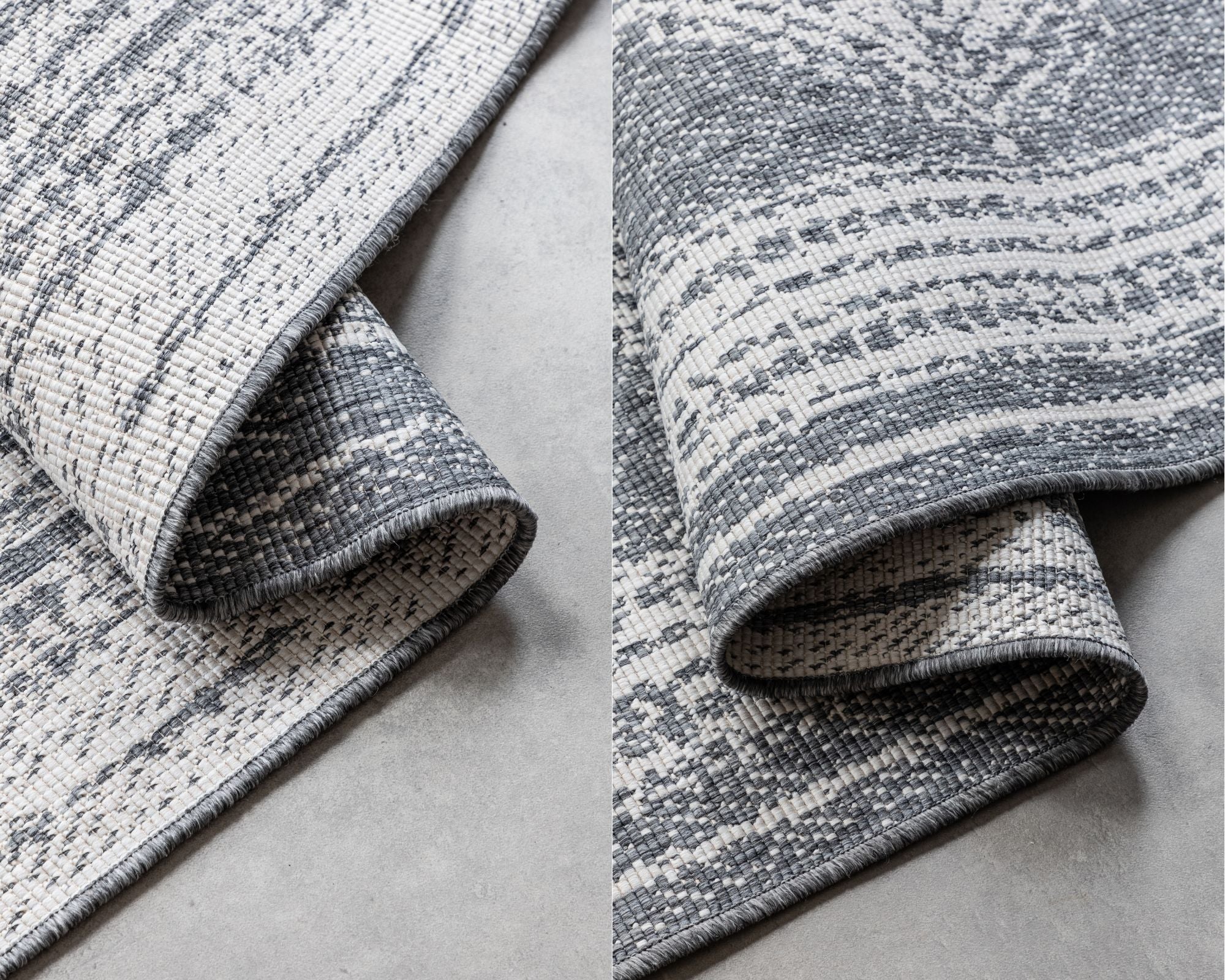 TVÅ - VÄNDBAR FILT SILVER - 106008