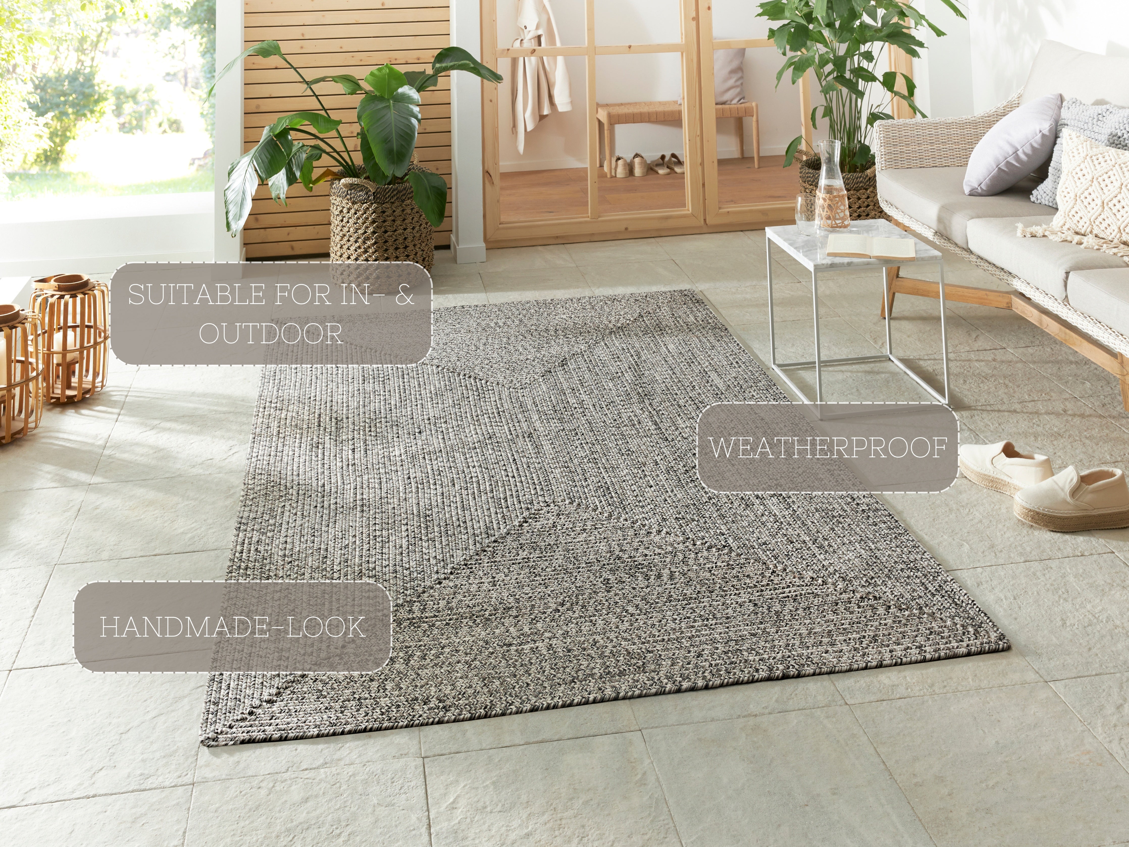 HANSE HOME FLÄTAD MATTA, MELANGE 105552