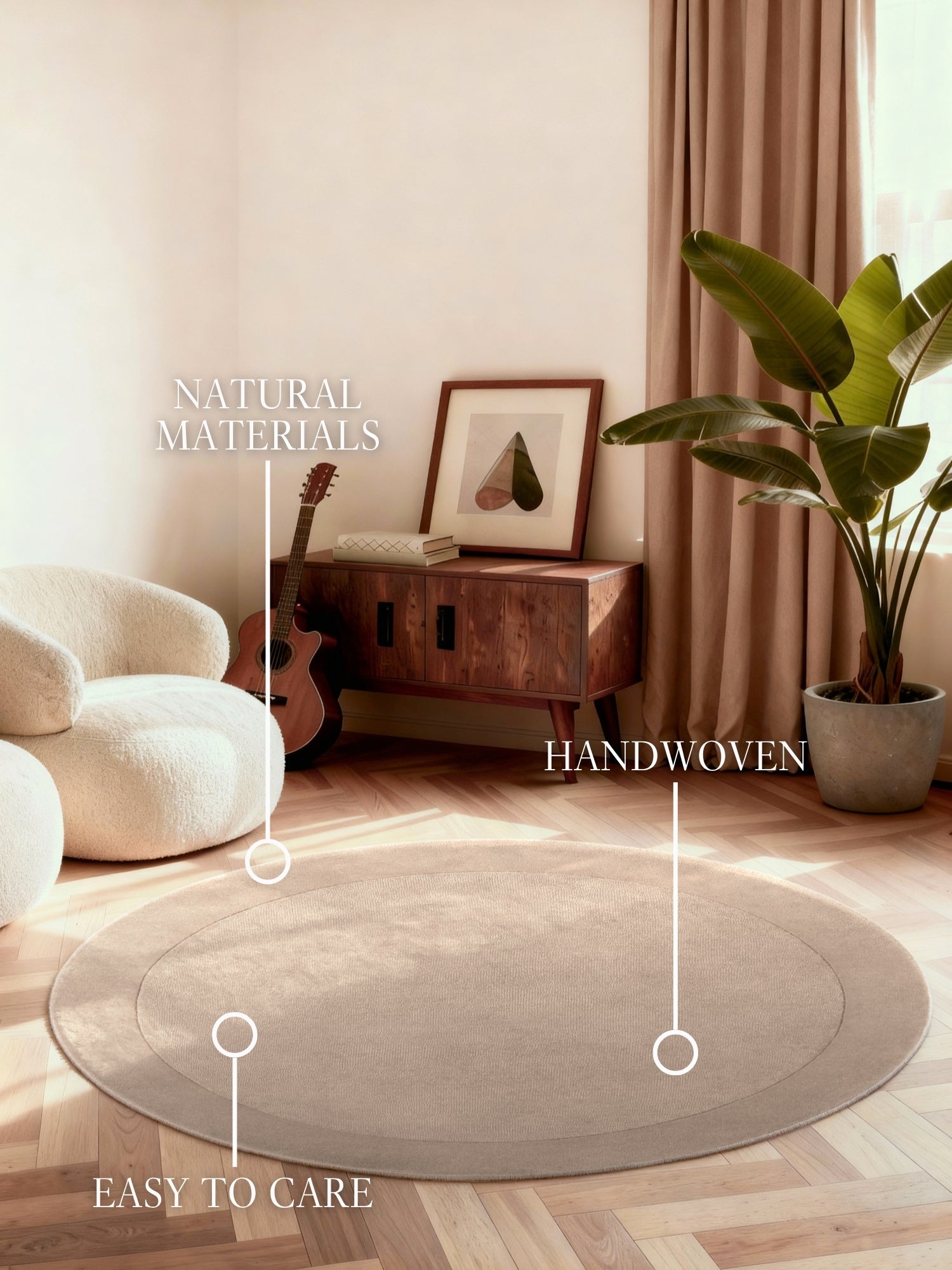 VILLEROY &amp; BOCH 1812 ULLMATTA KARI, NATURBEIGE
