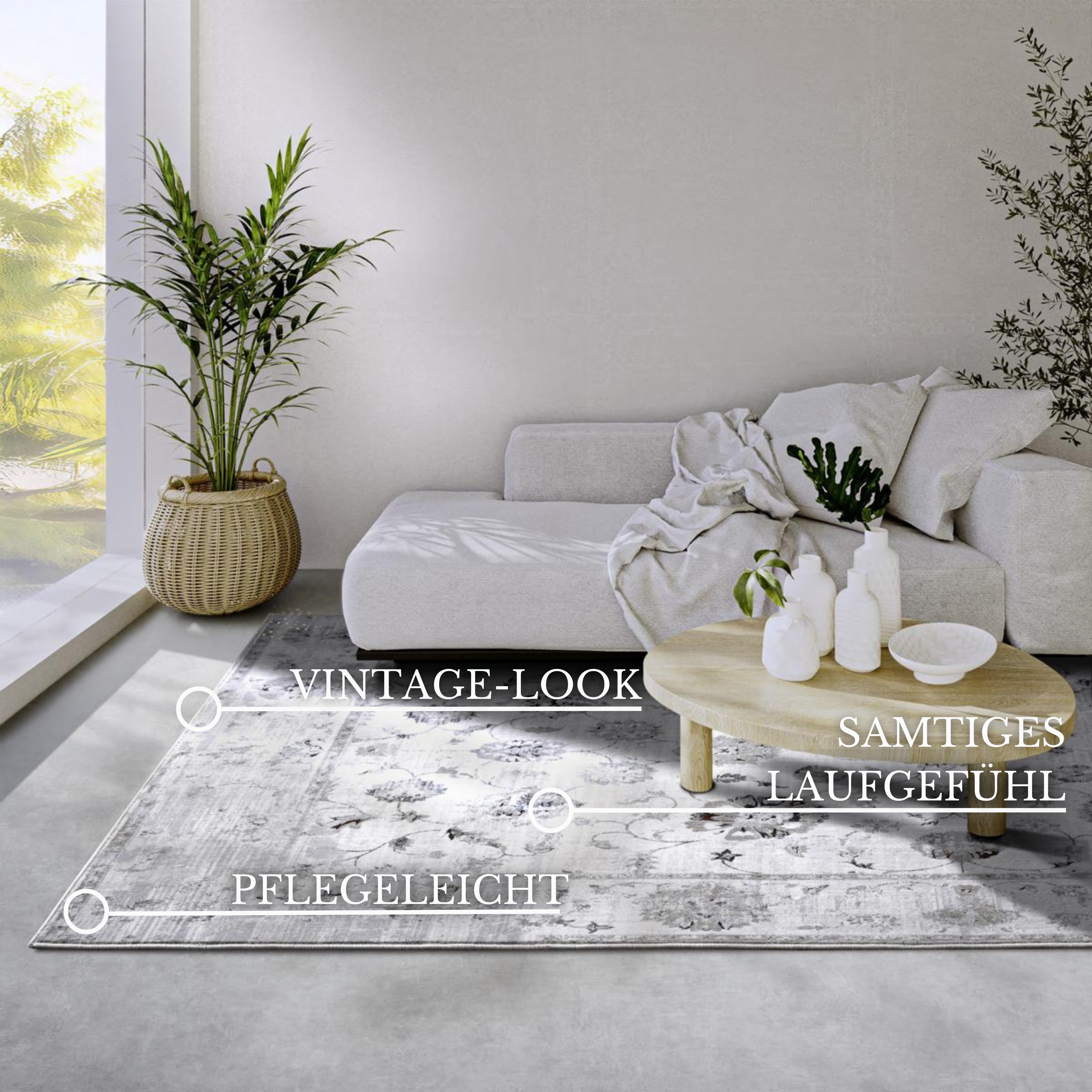 VILLEROY &amp; BOCH 106070, KORTLUGGIG MATTA FRANZ CREAM-MULTI