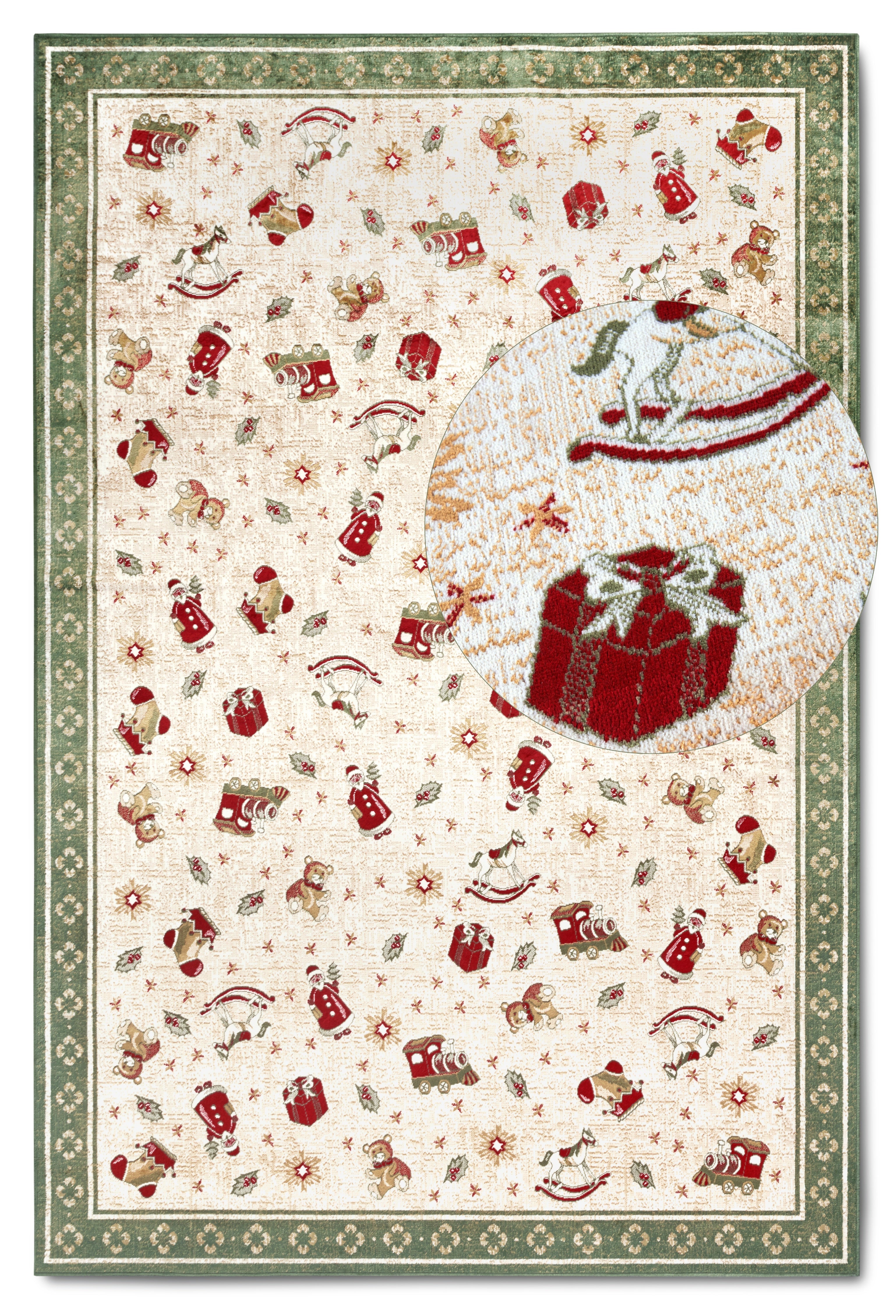 VILLEROY &amp; BOCH TOY'S DELIGHT JULMATTA, 106218 GRÖN-MULTI