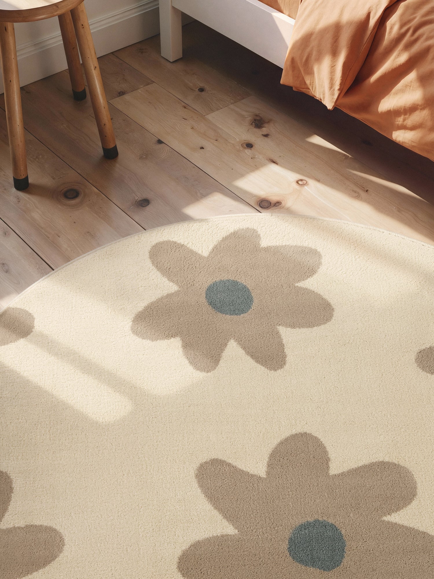 SAGOFILT FÖR BARN BLOOMY, KRÄM BEIGE