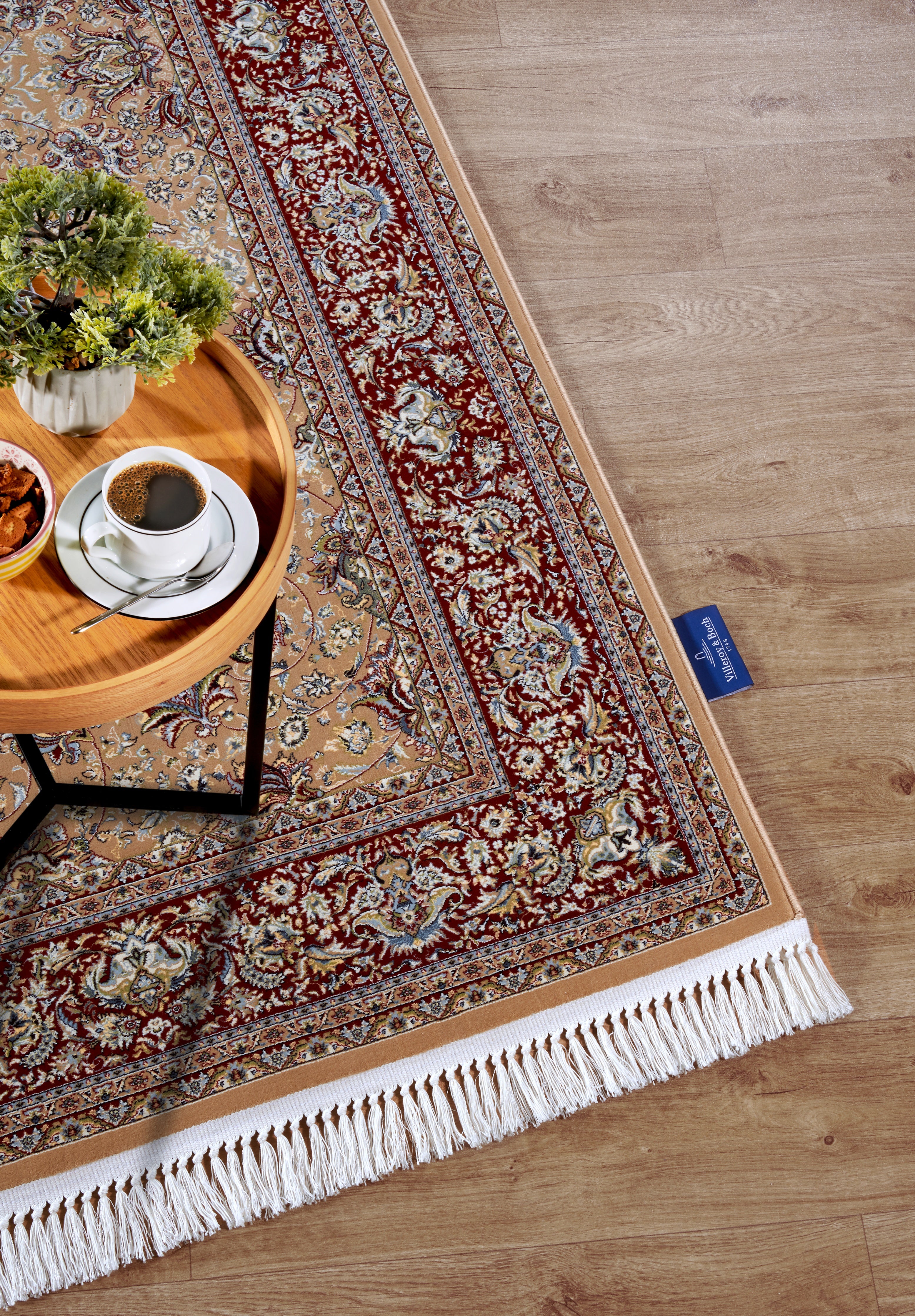 VILLEROY &amp; BOCH 106129 ORIENTALSK MATTA ALFRED, RÖDBEIGE