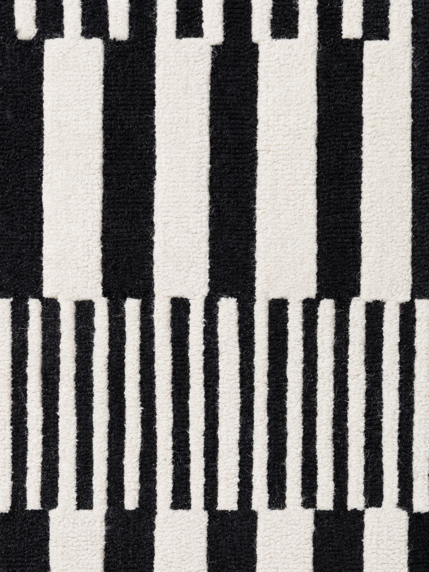 ELLE DECORATION STRYVE ULLMATTA PULSE, SVART-VIT