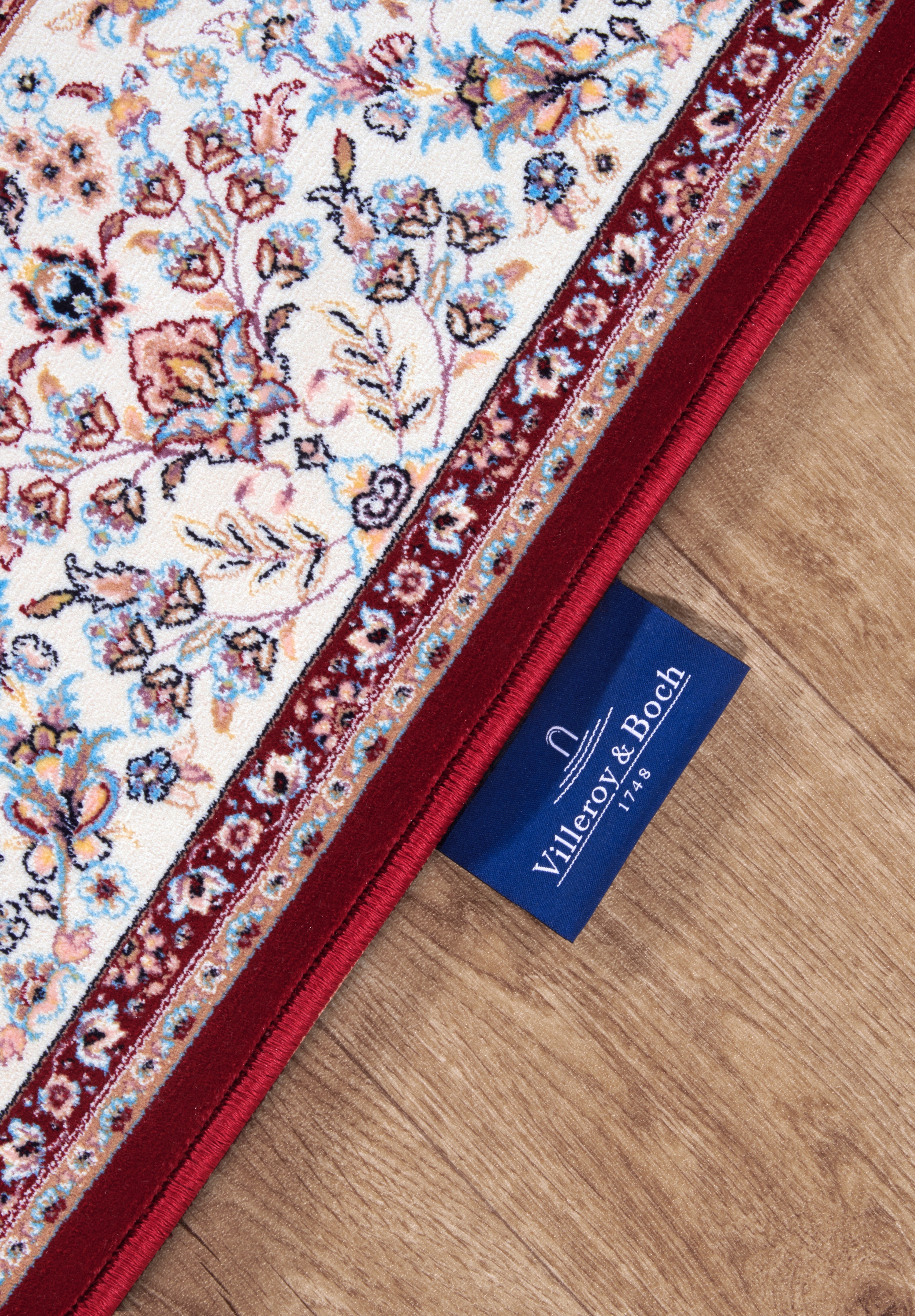 VILLEROY &amp; BOCH 106126 ORIENTALSK MATTA, ETIENNE RÖD-KRÄMFÄRGAD
