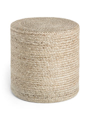 JUTZA JUTE POUF, 106235 NATURLIG GREIGE