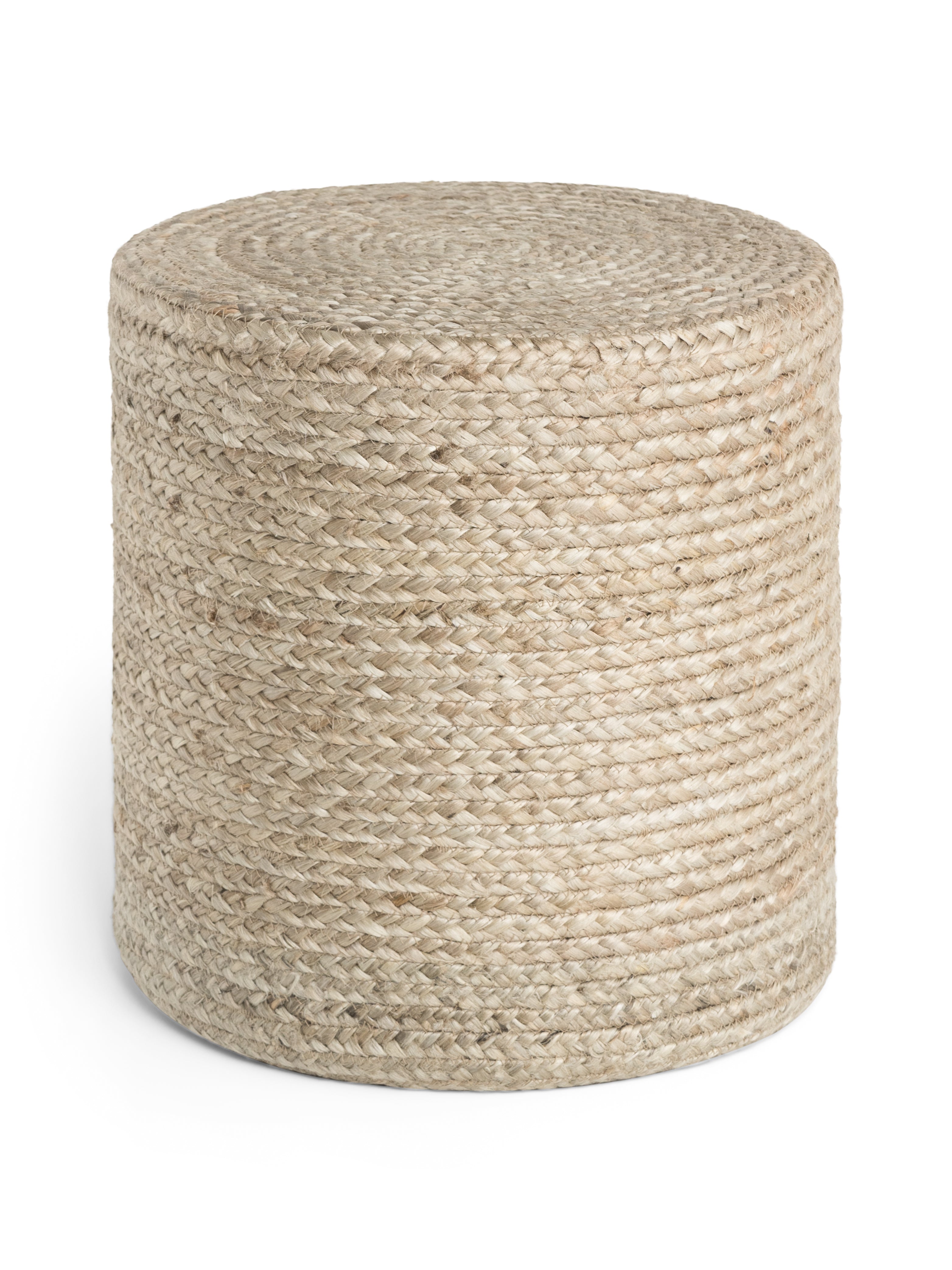 JUTZA JUTE POUF, 106235 NATURLIG GREIGE