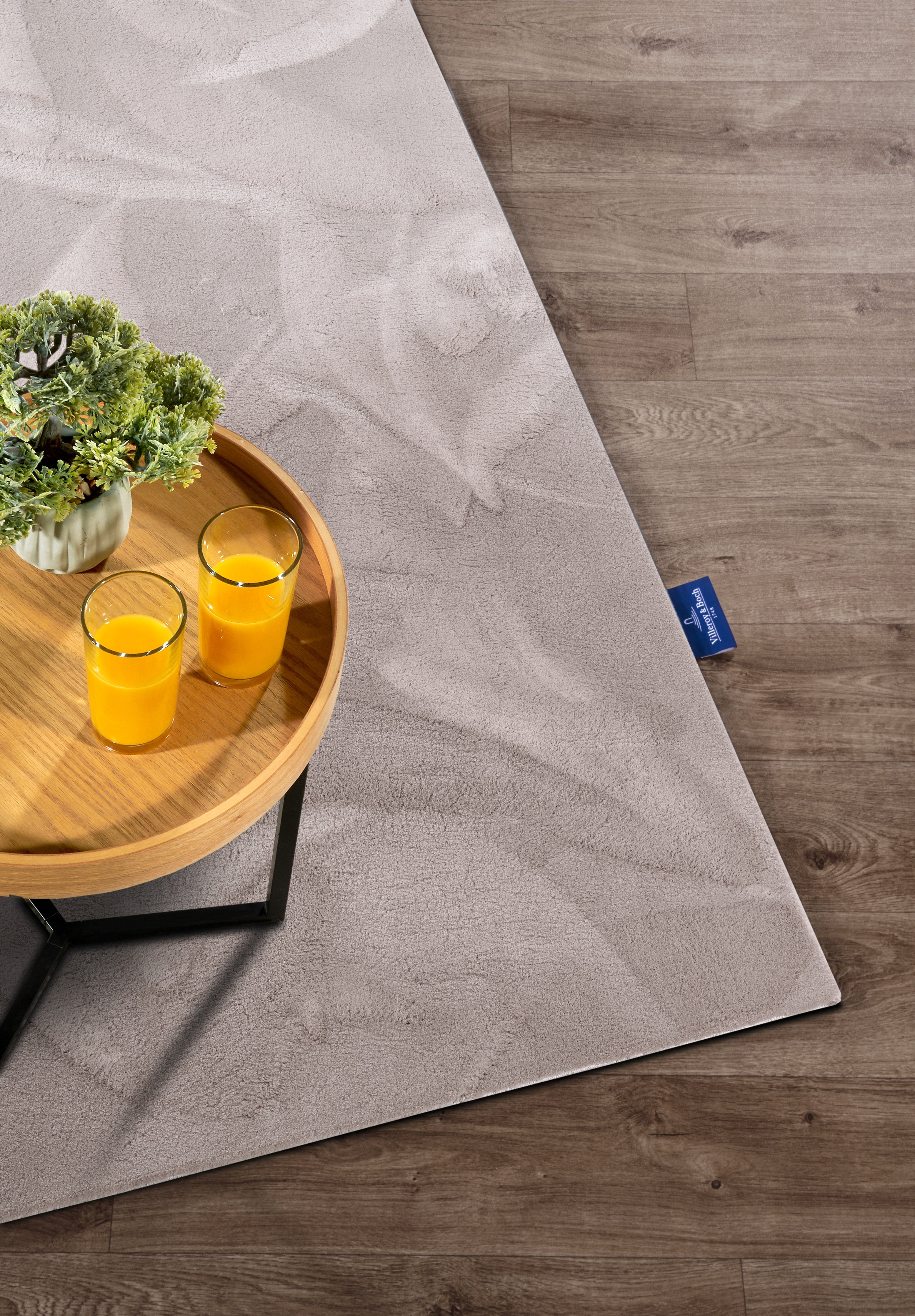 VILLEROY &amp; BOCH 106160 LÅG LAGMATTA, LEON LJUSGRÅ