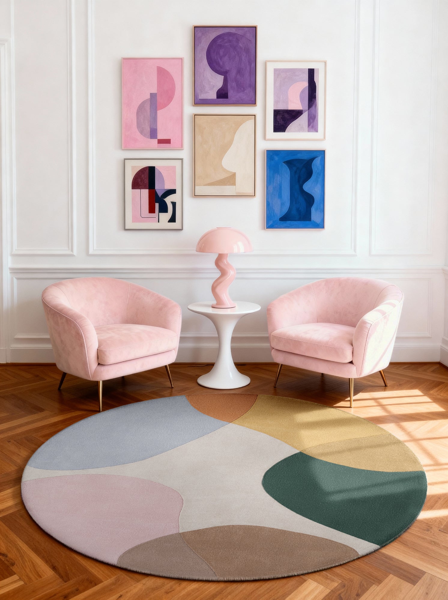 TED BAKER HACKNEY ULLFILT CLARISSA, MULTIFÄRGAD