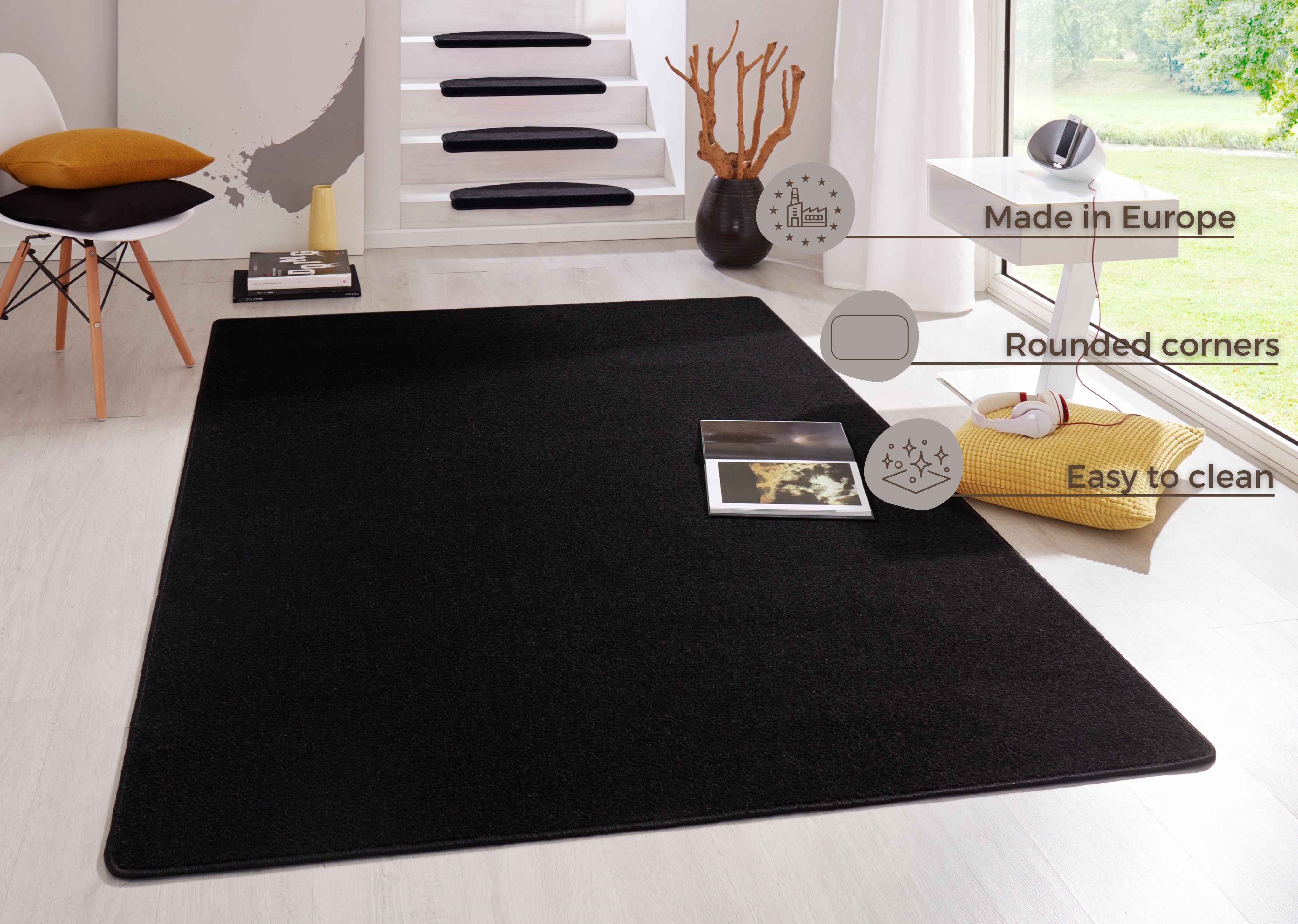 FINCY MATTA, SVART 103004